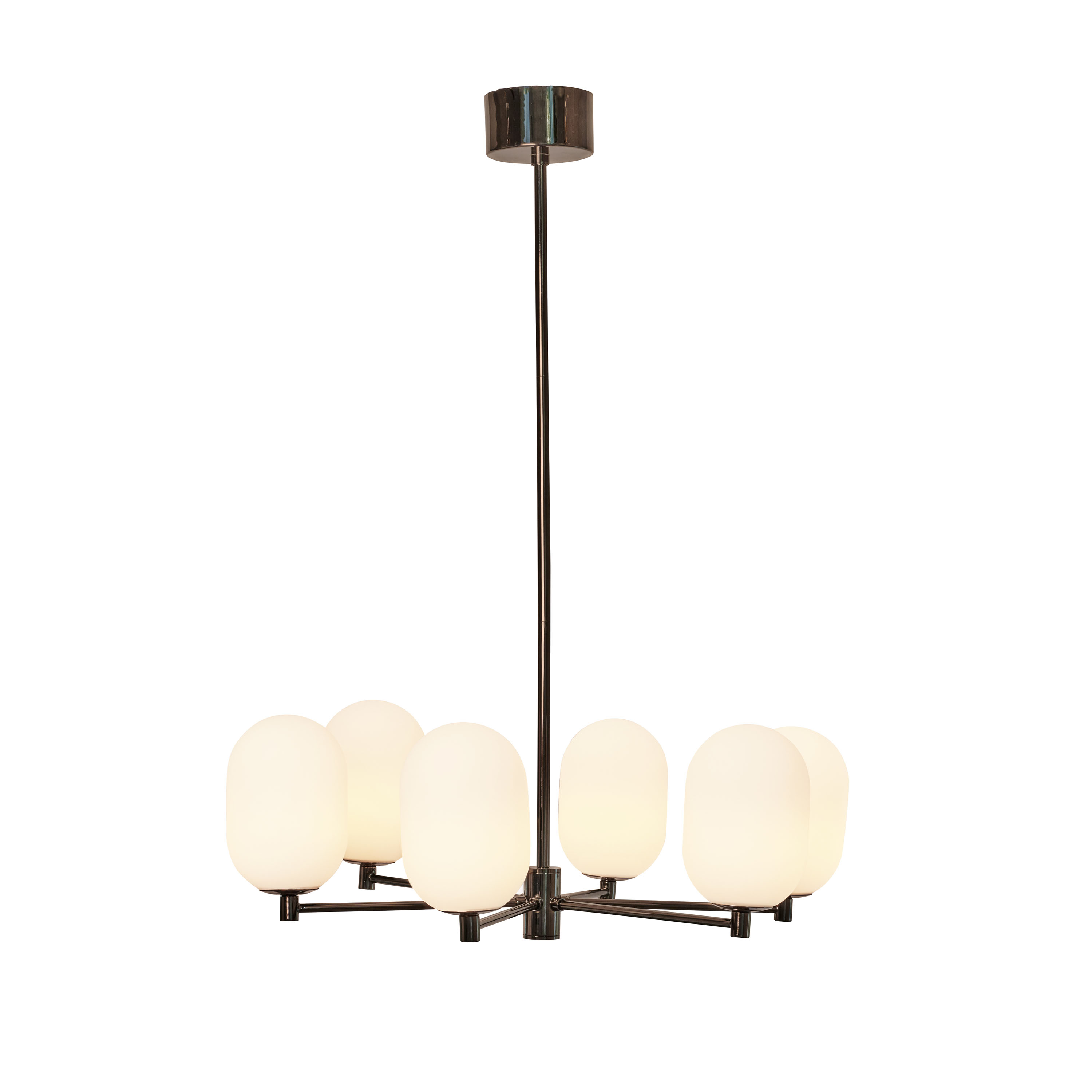 Watt &amp; Veke Noor Taklampa Opal/Black 65cm