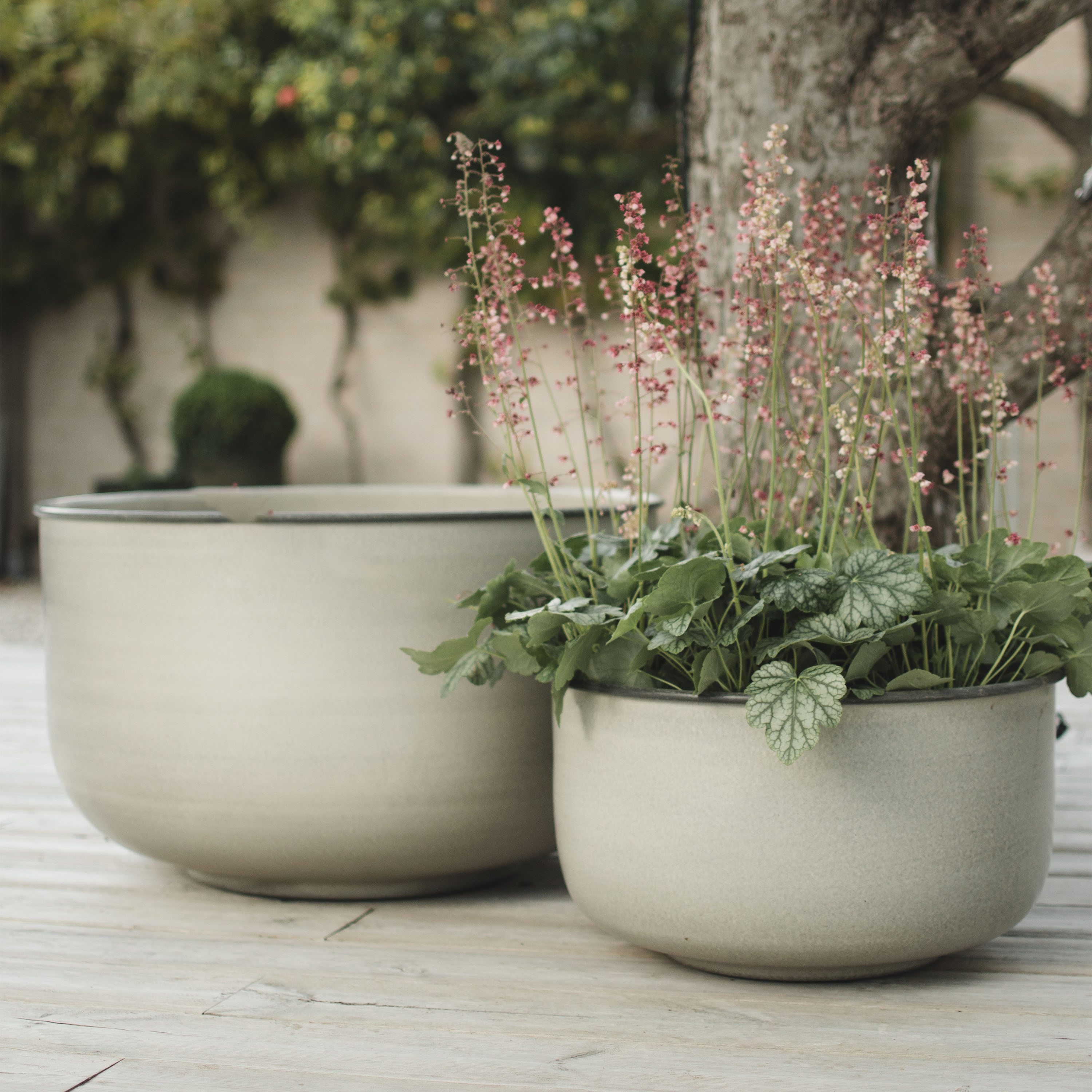 DBKD ut Wide potte Beige 2-pack