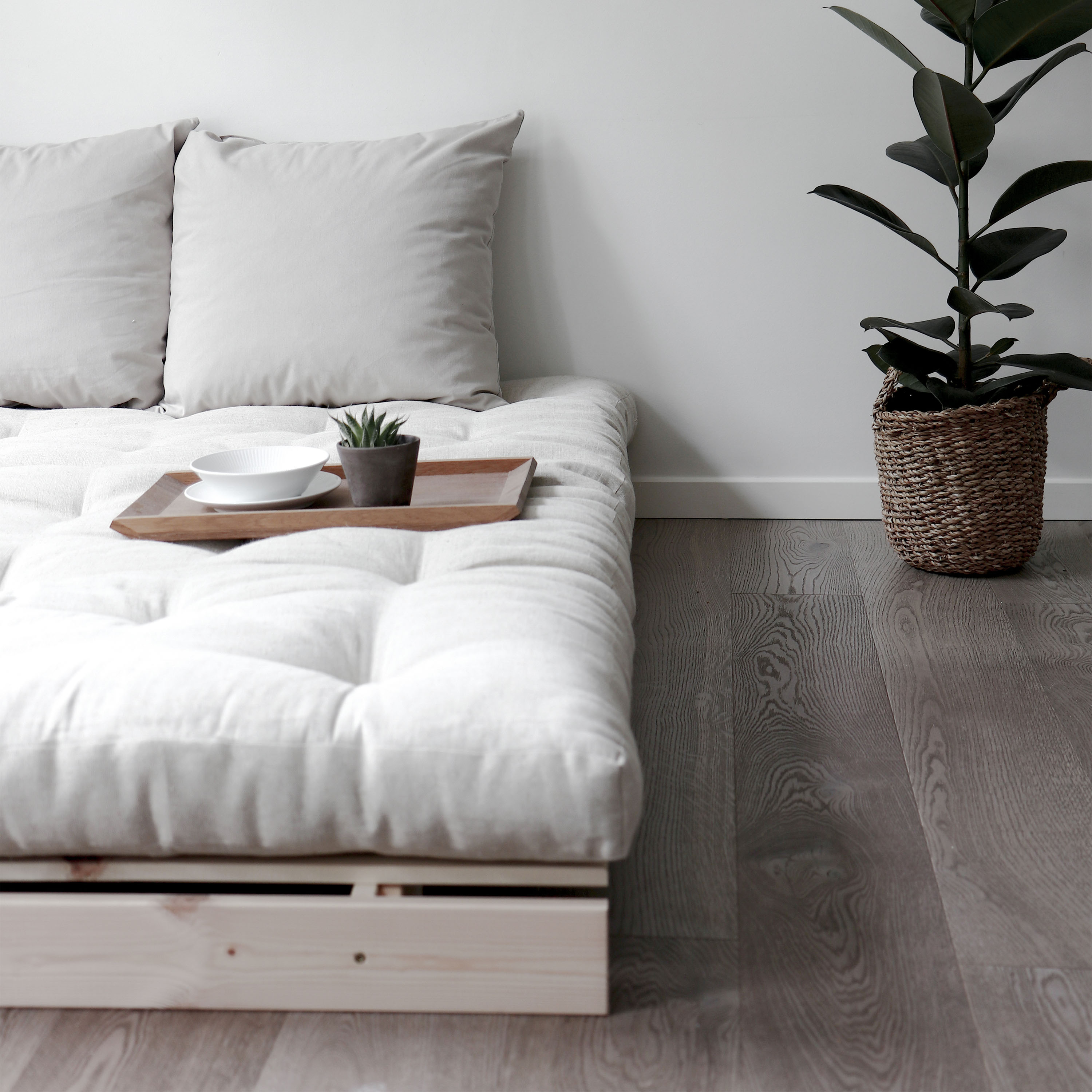 Karup Design Roots Sovesofa Natur/Linen 140cm