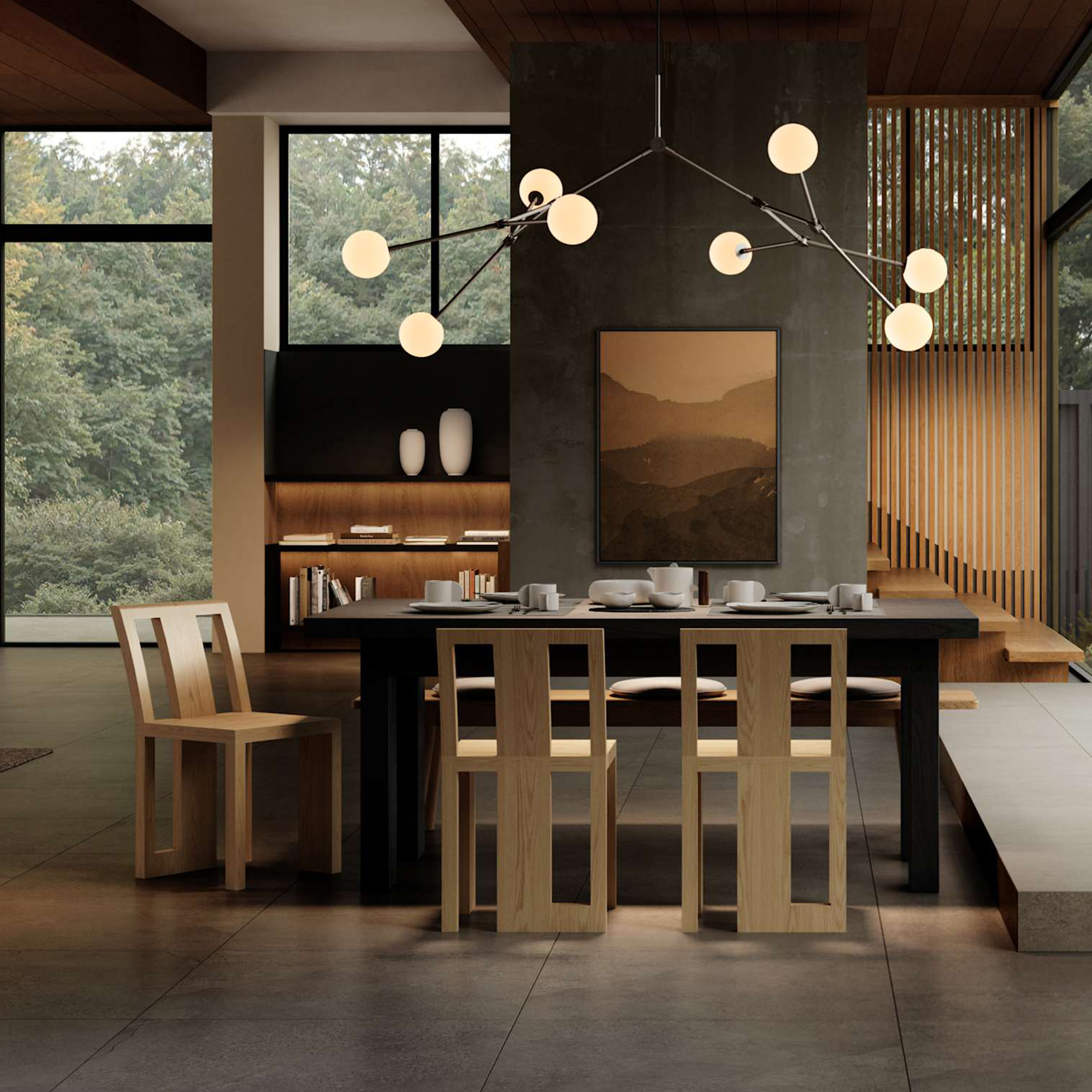 101 Copenhagen Atsu Spisestol Natural Oak