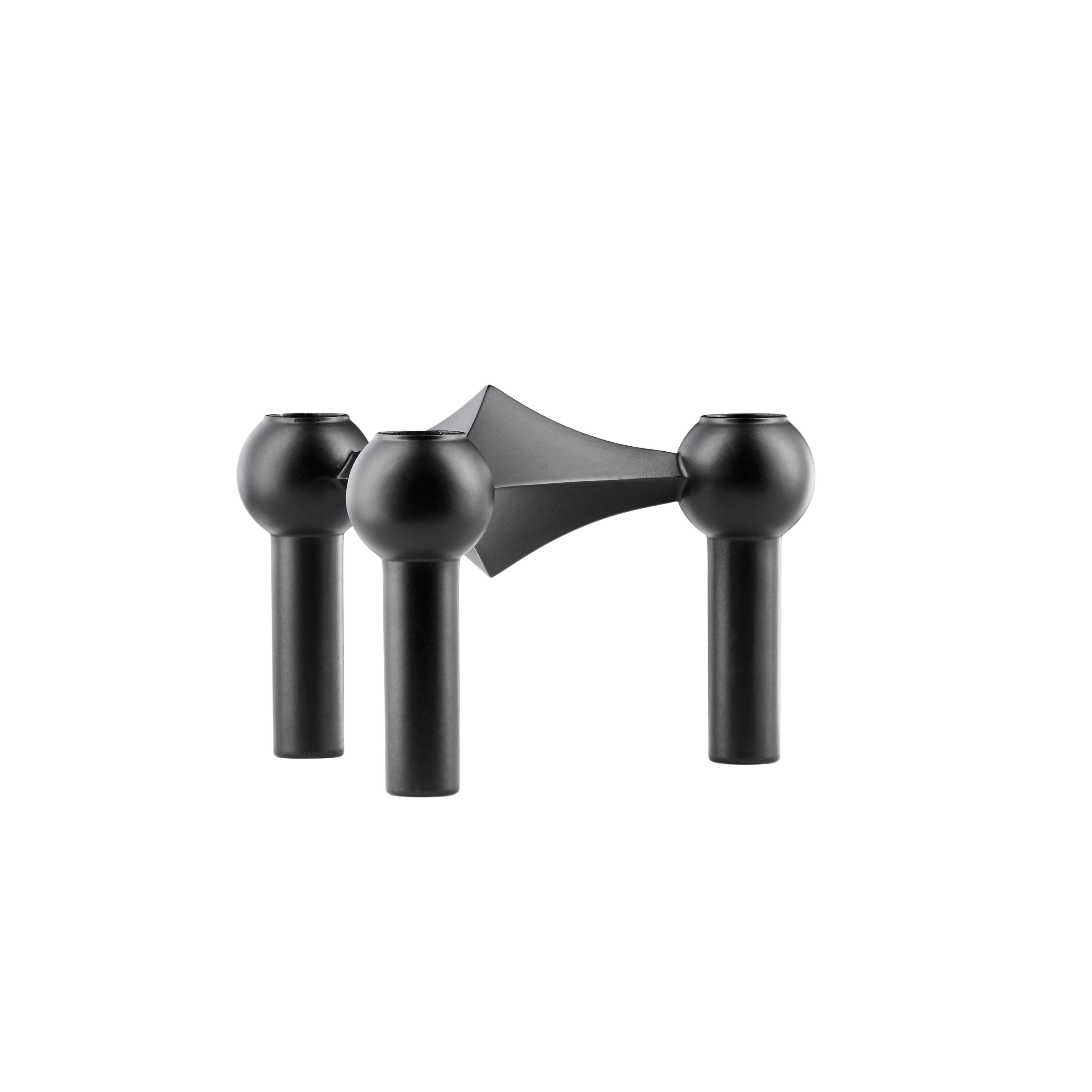STOFF Nagel Ljusstake Black - Svart