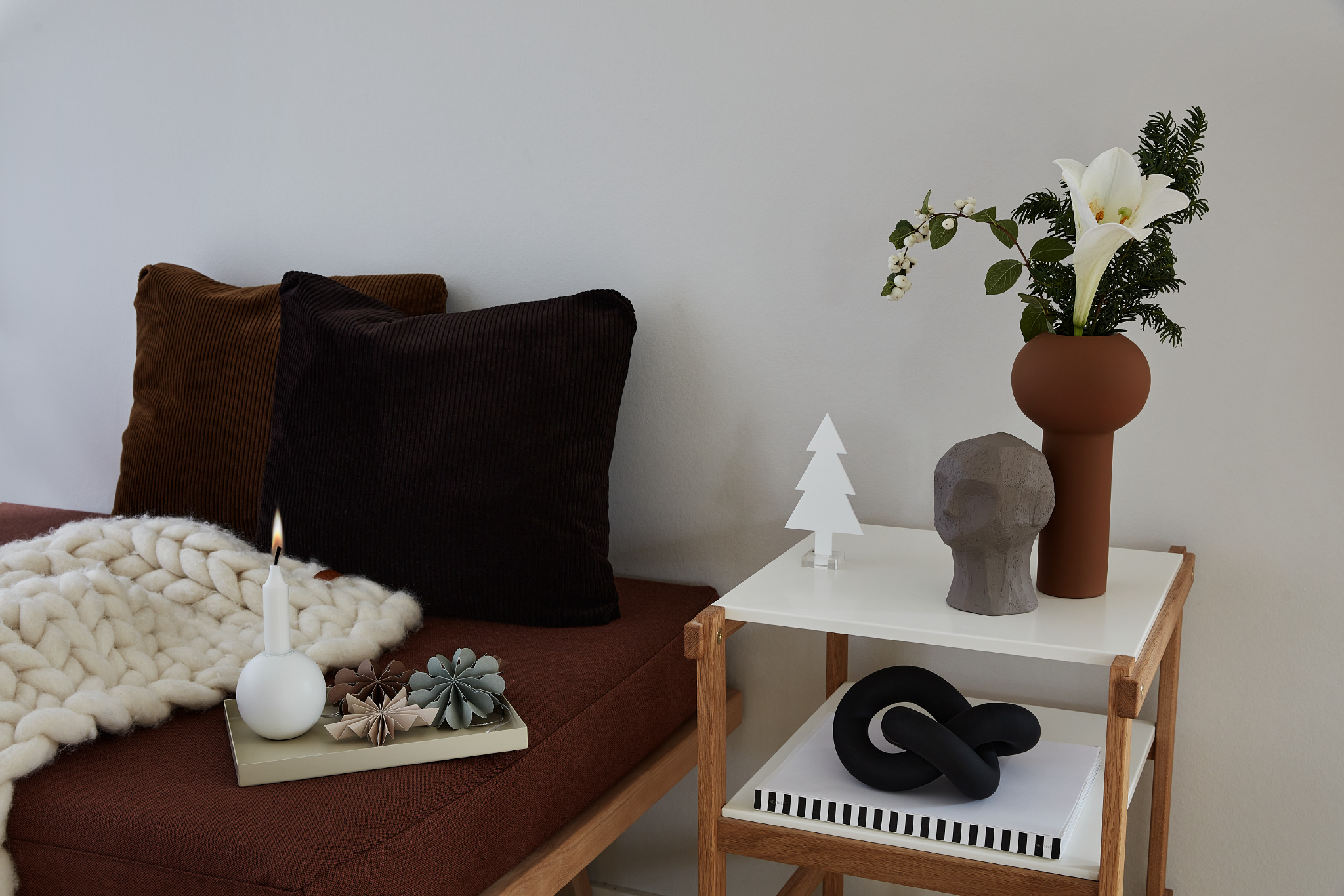 Cooee Design Knot Tisch Groß Schwarz