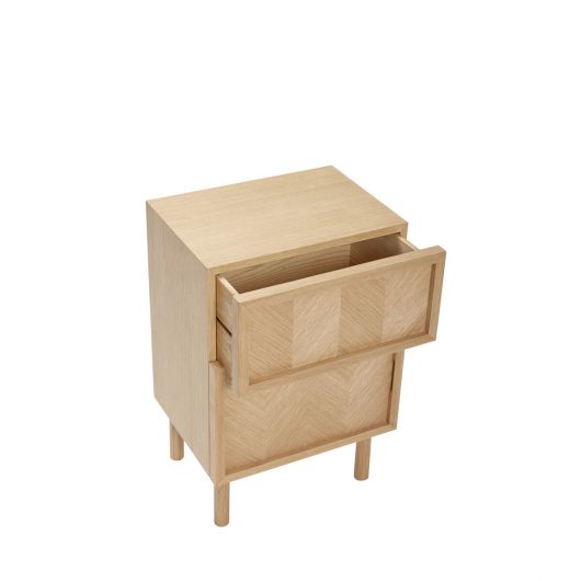 Hübsch Herringbone Nattbord FSC Eik