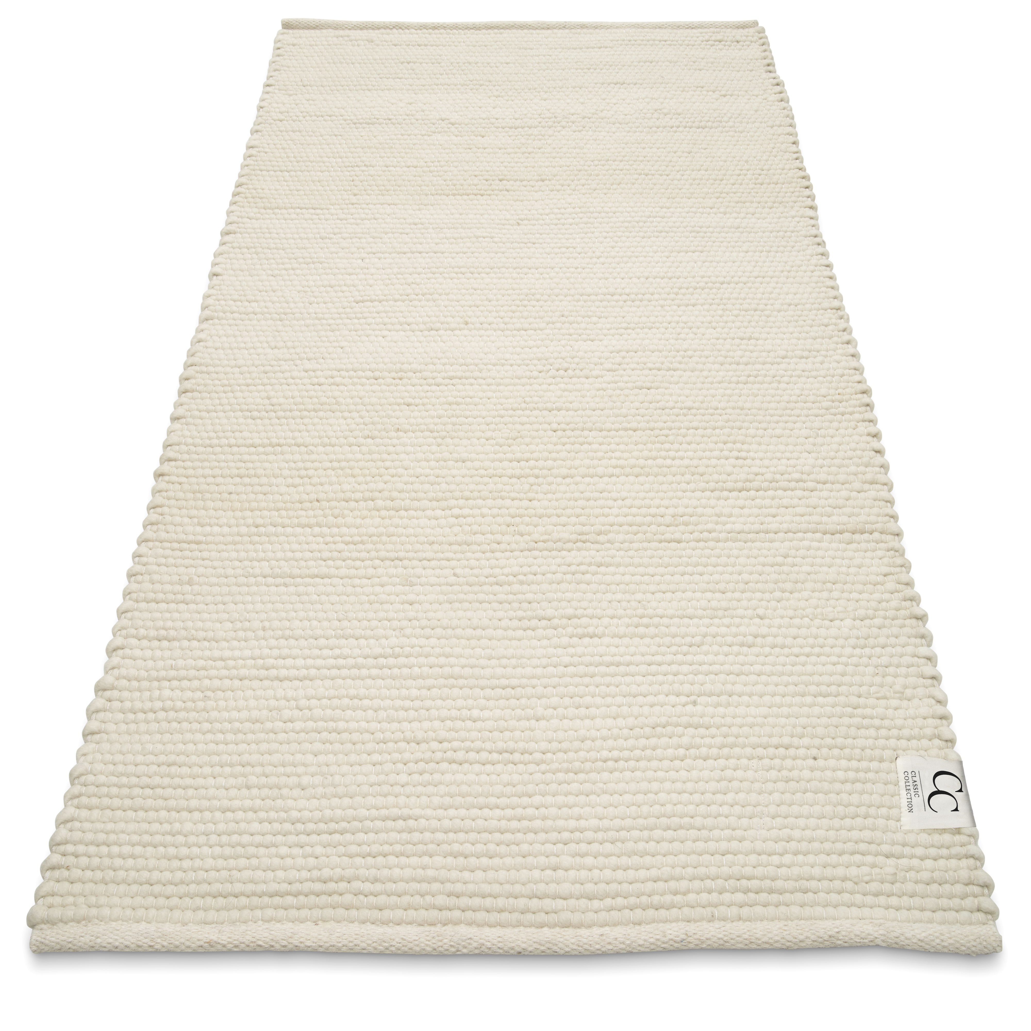 Classic Collection Merino Gangmatte Hvit 80x150
