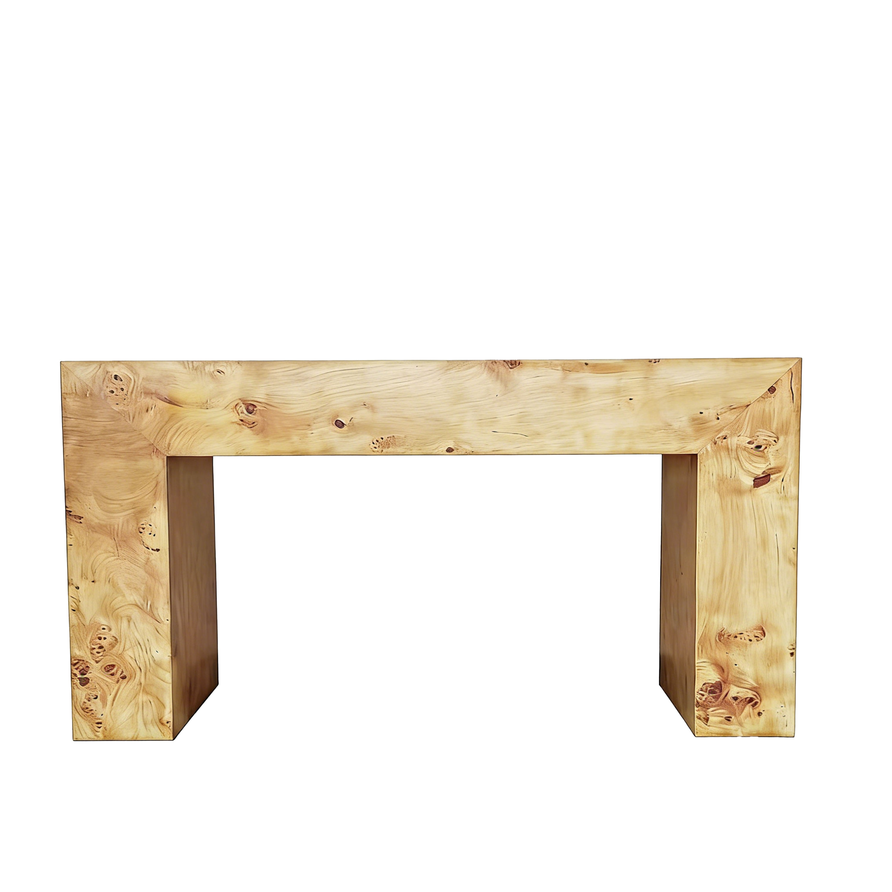 Chunky Konsolentisch Pappel 145cm