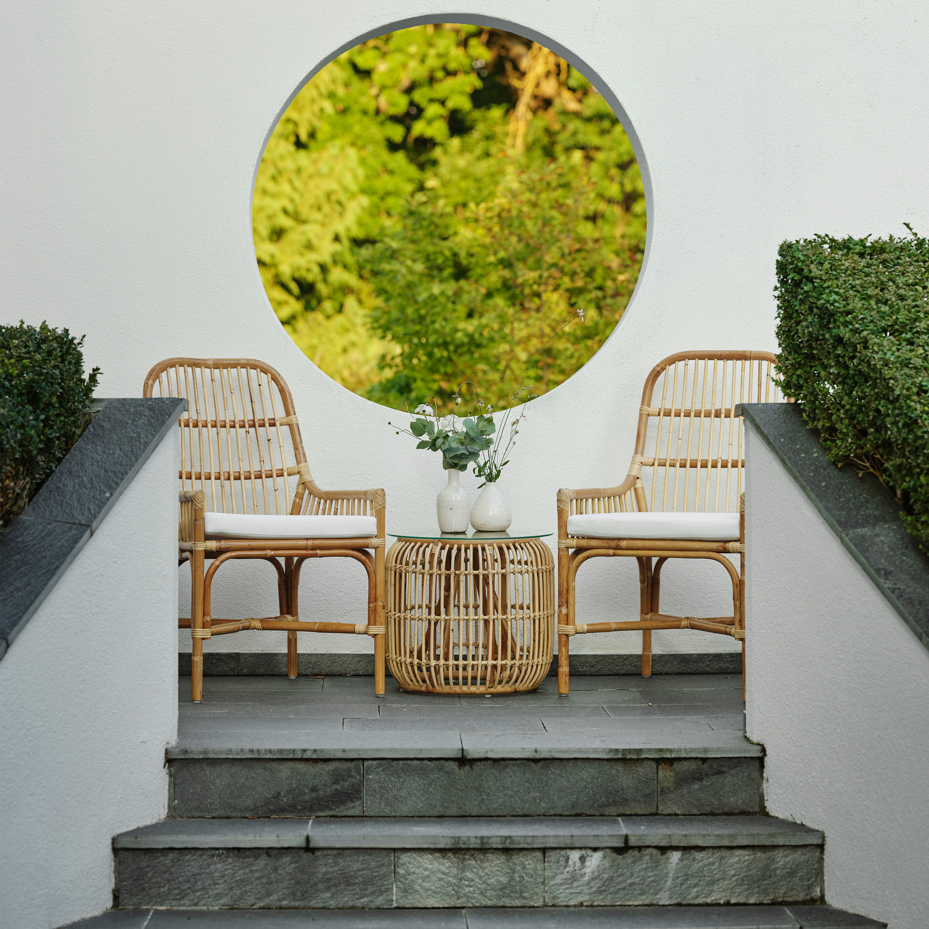 Brafab Vallda Matstol Natur/Vit