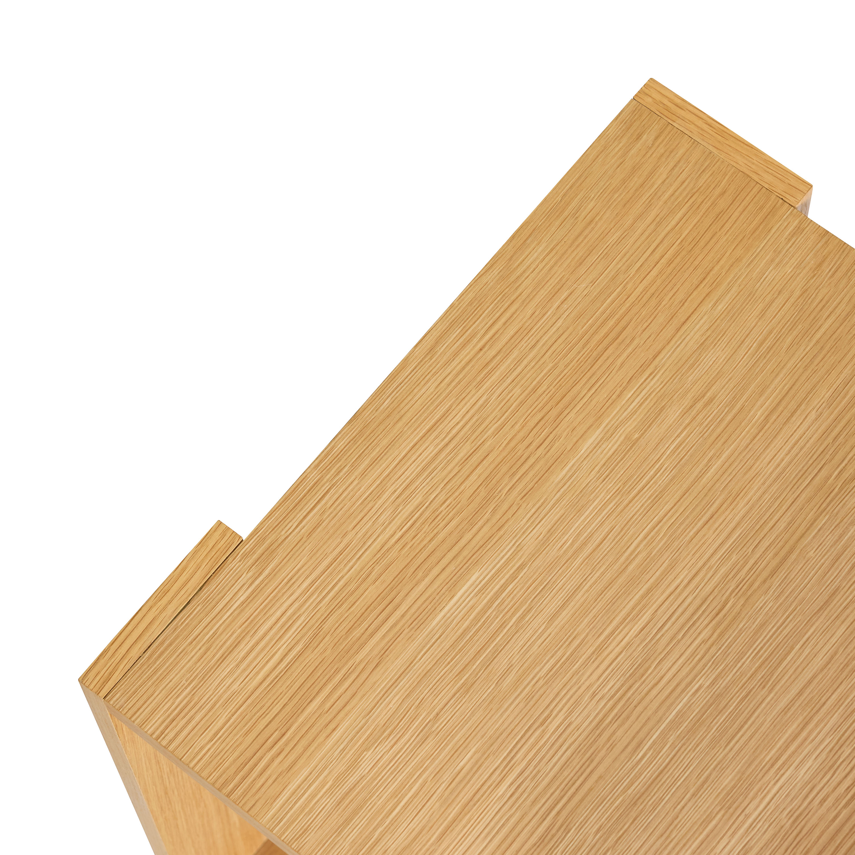 Hübsch Merge Nattbord Natural 70x42