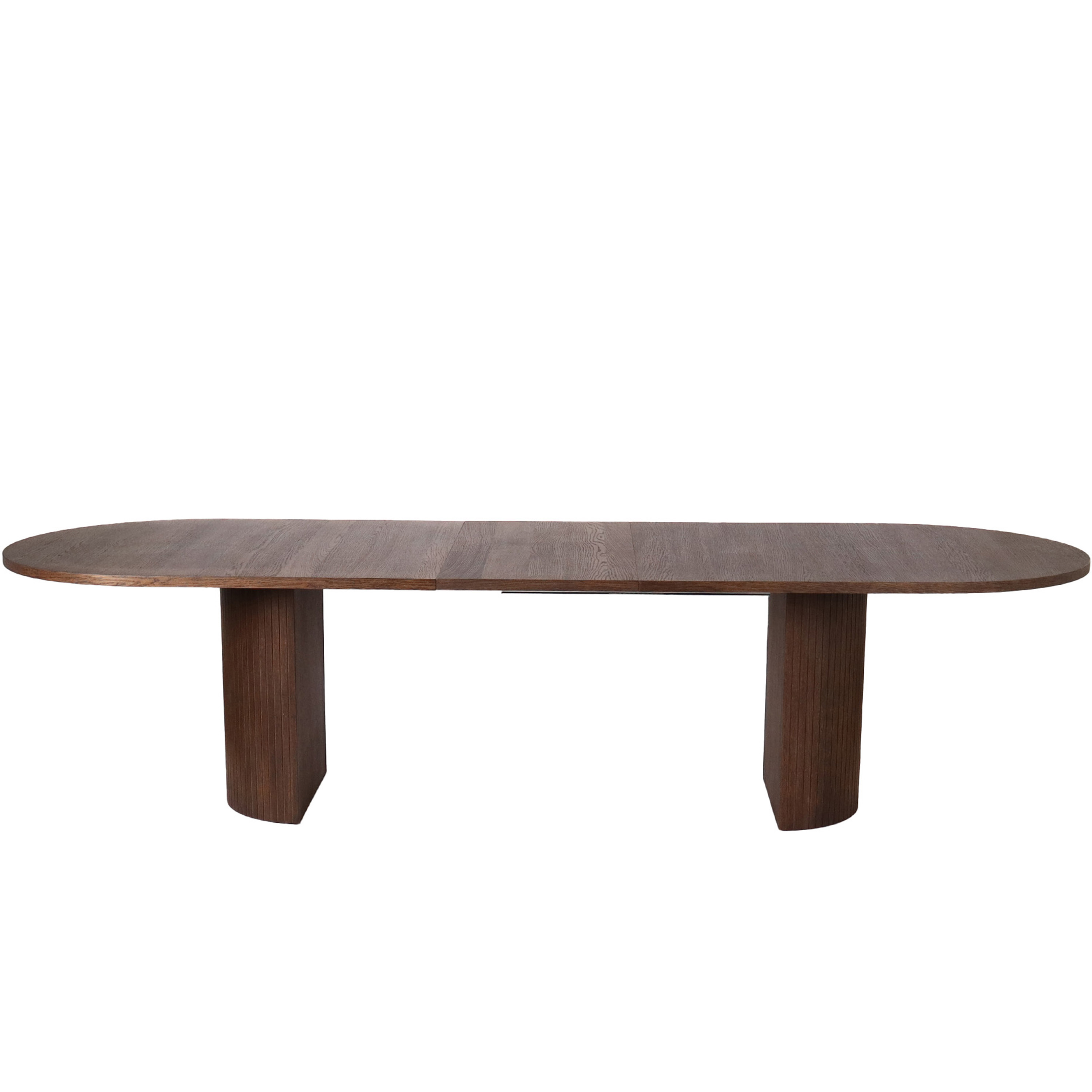 Bauer Esstisch Braun Gebeizt 250+50