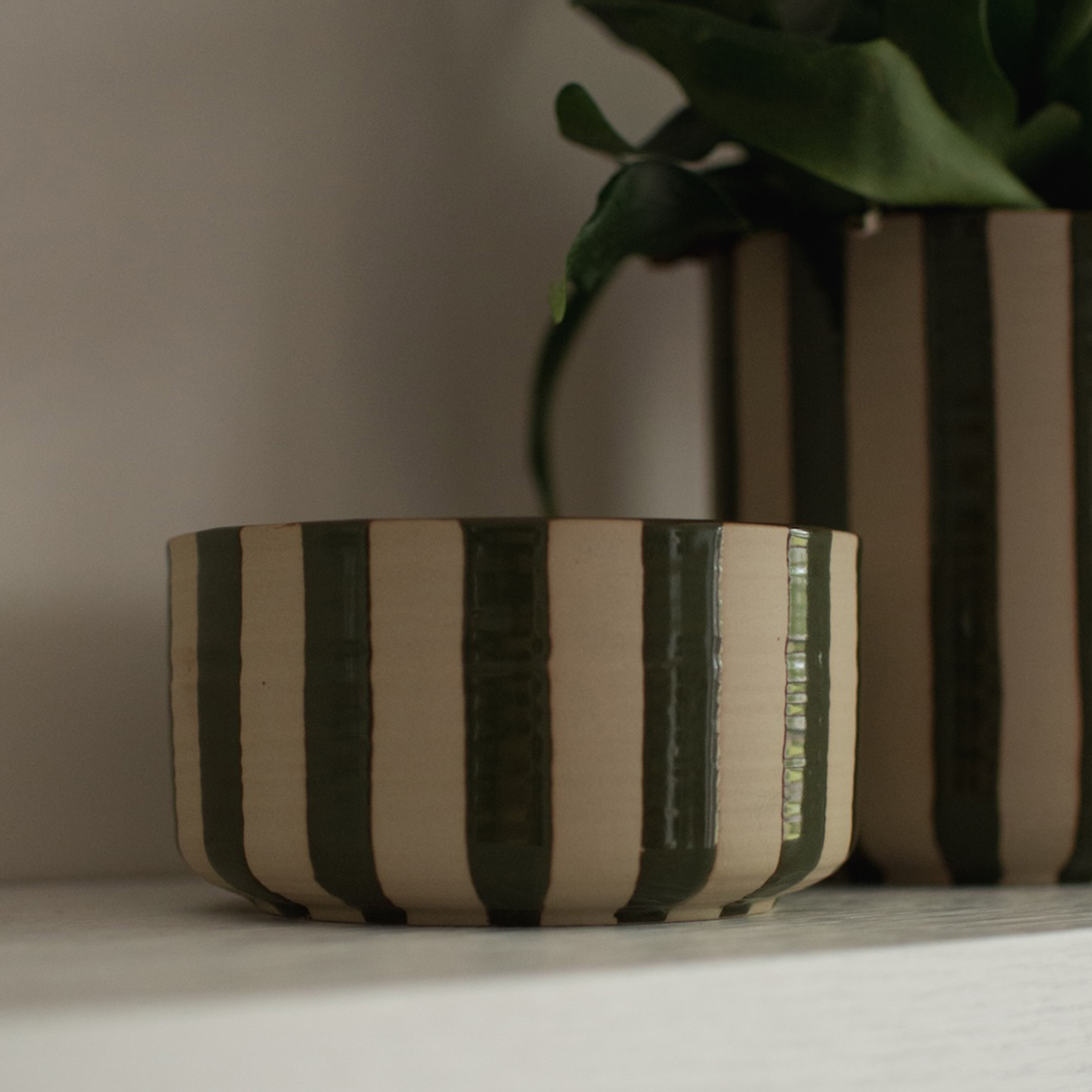 DBKD Line Bolle Stripe Grønn Ø16