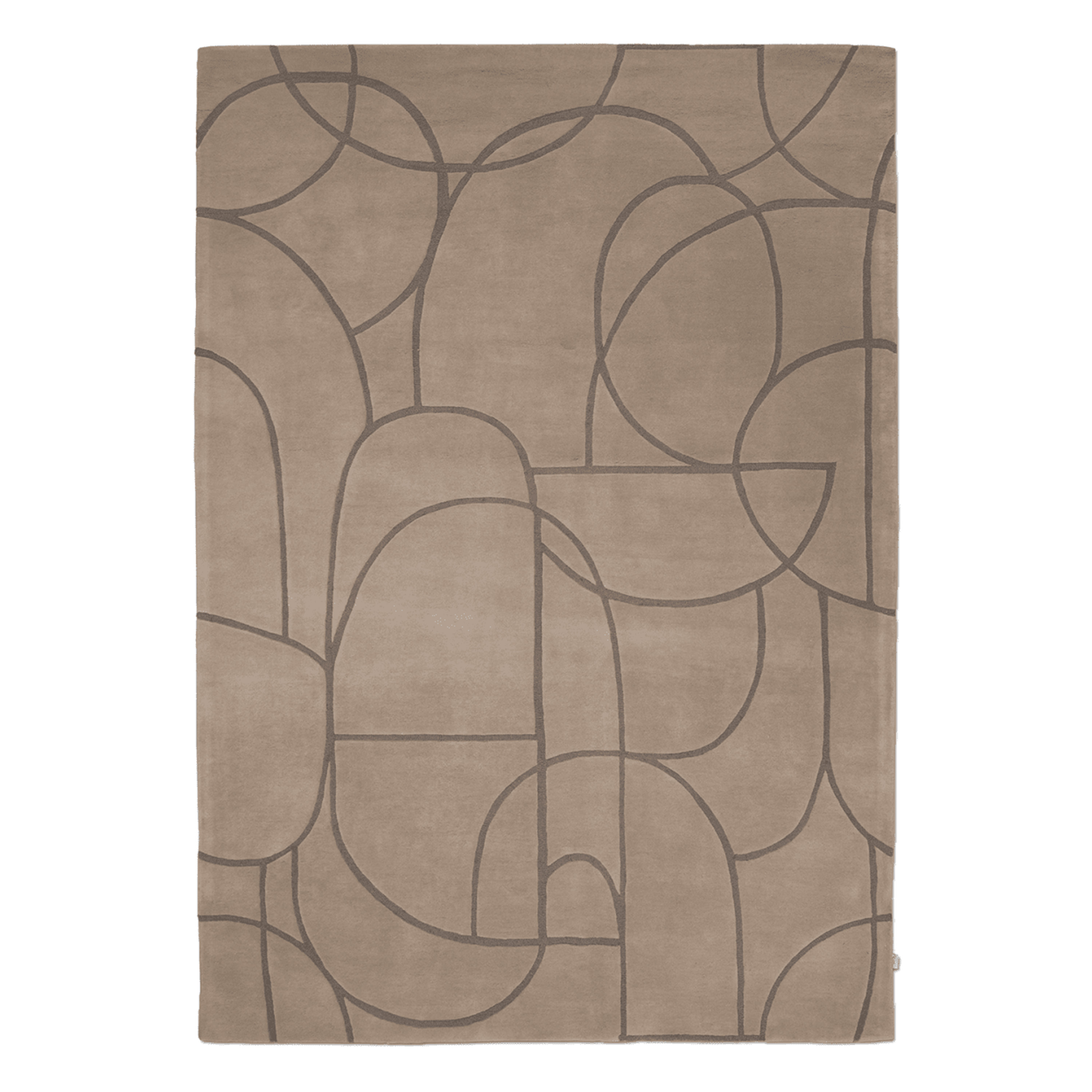 Matta Modern Abstract Beige 200x300
