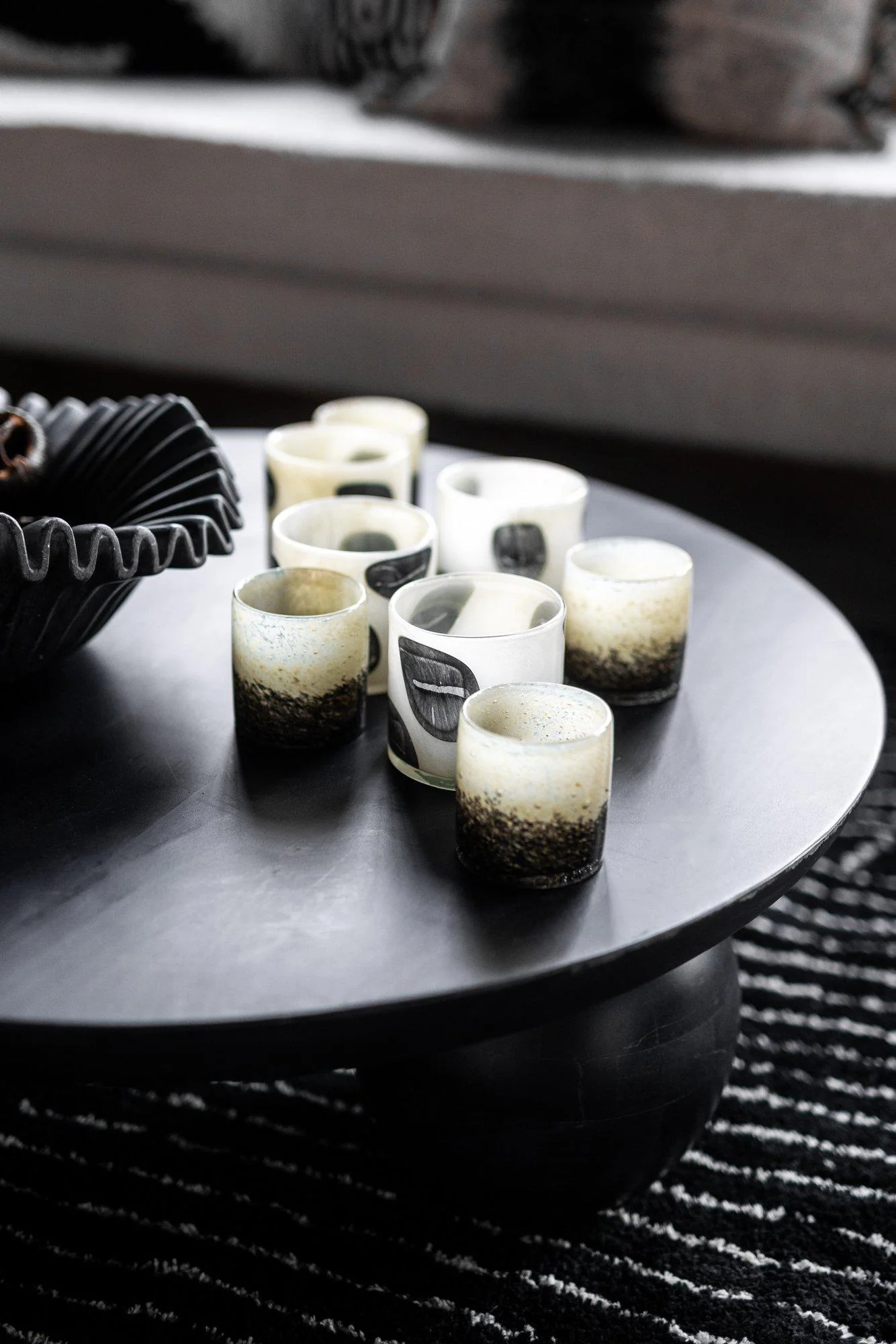 Jakobsdals Nyx Ljuslykta Svart/Offwhite