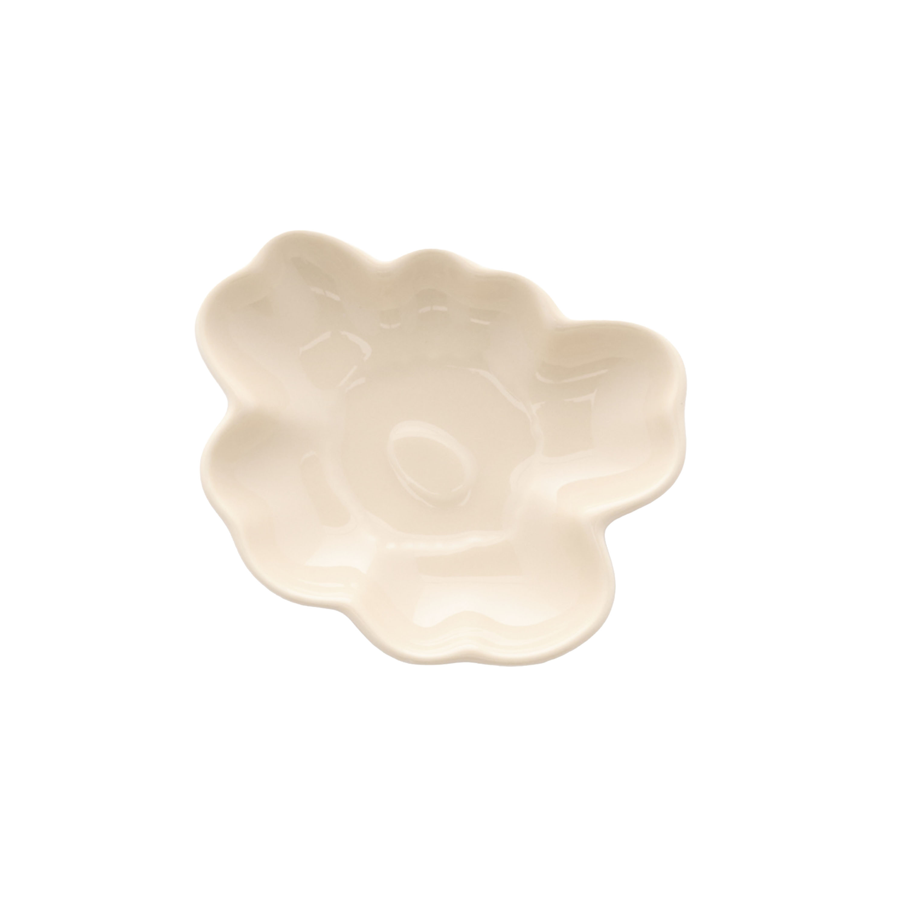 Unikko Shape Tallrik Beige 9cm