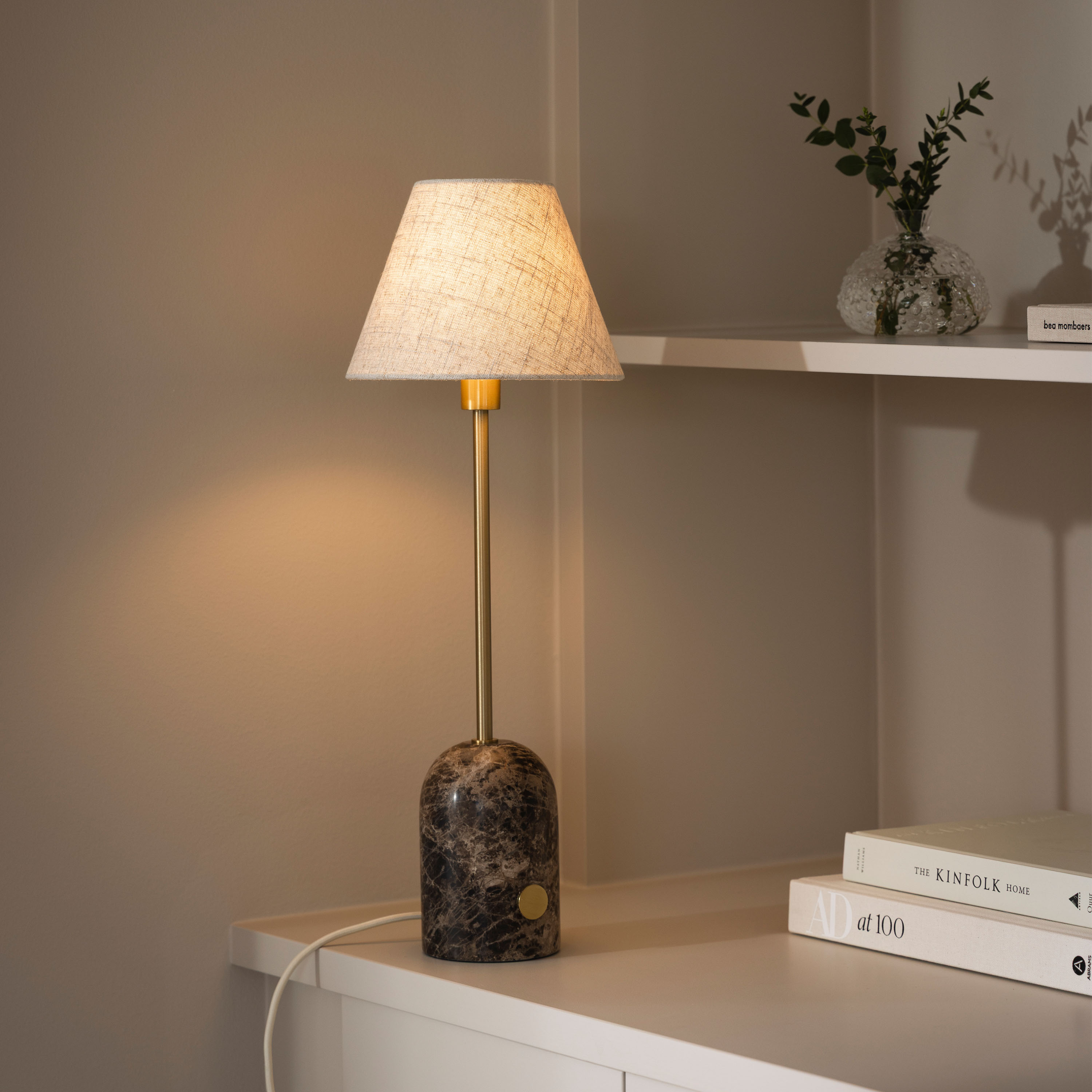 Globen Lighting Gino Bordslampa Brun 20