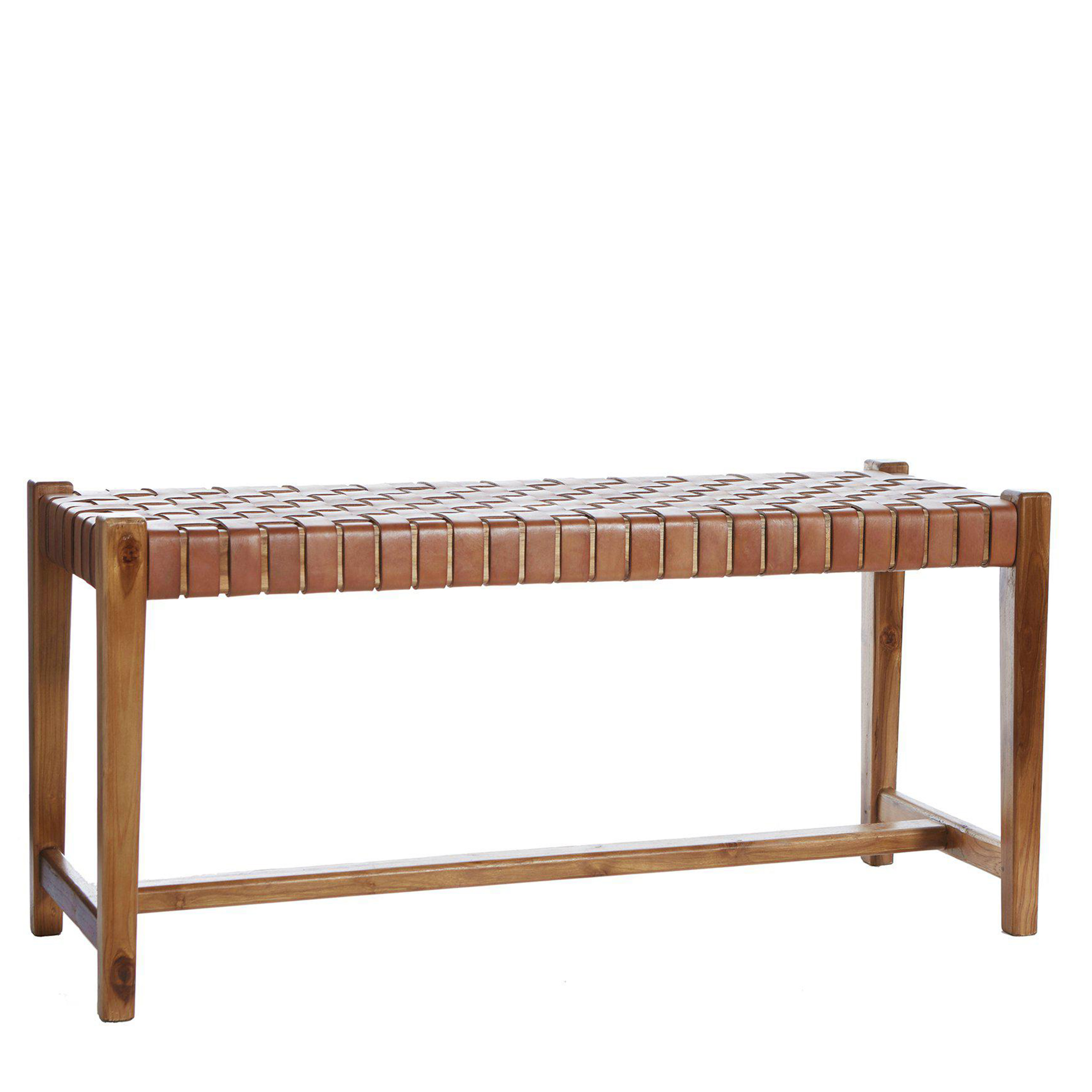 Porto Bänk Cognac 118cm