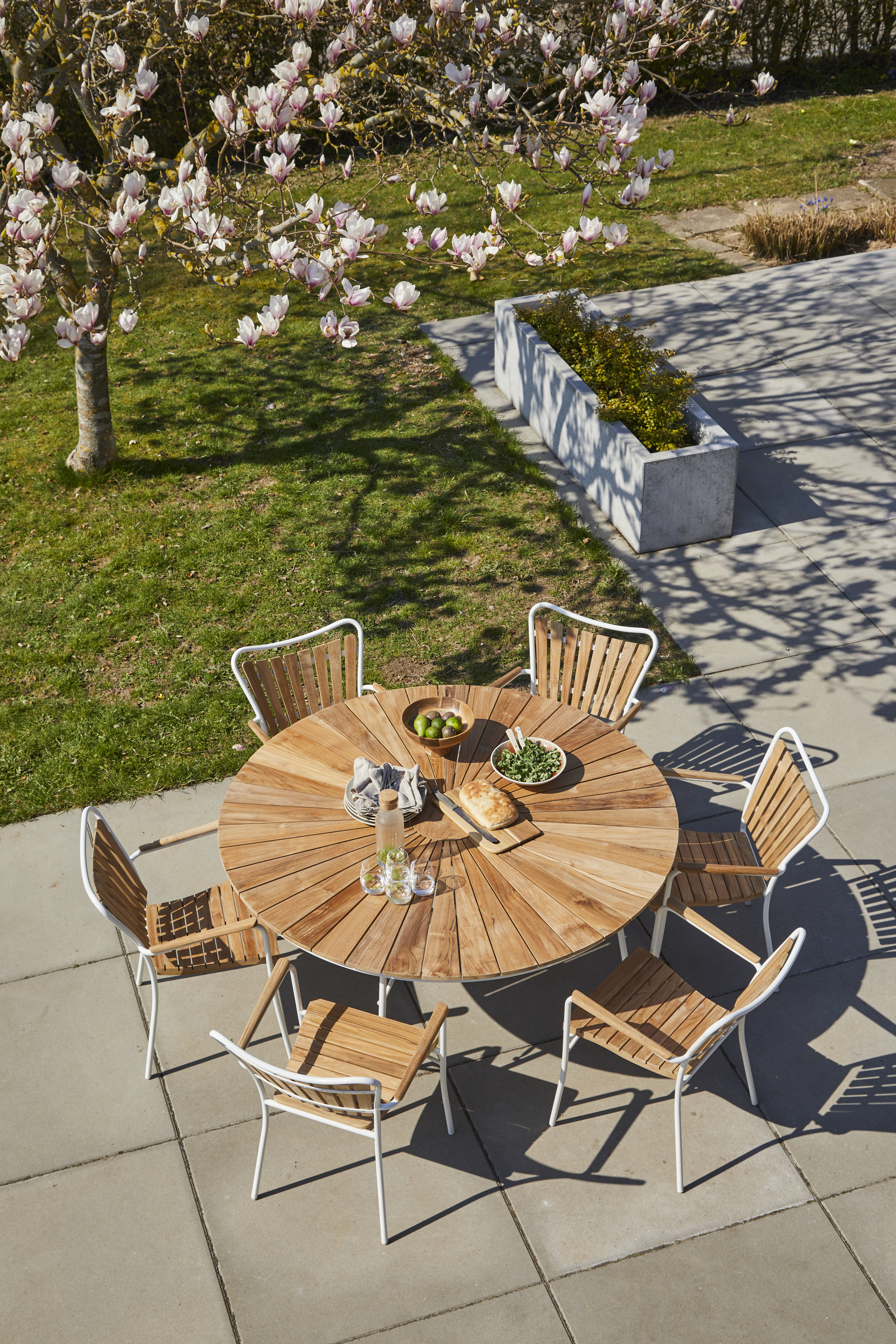 Cinas Ellen Ruokapöytä Valkoinen Ø150