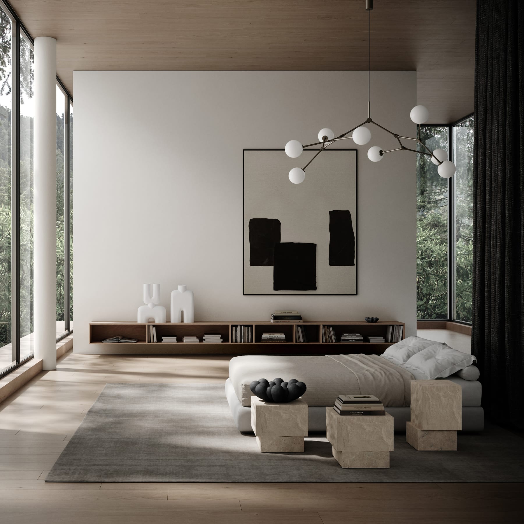 101 Copenhagen Drop Bulp Taklampa Grau 157cm