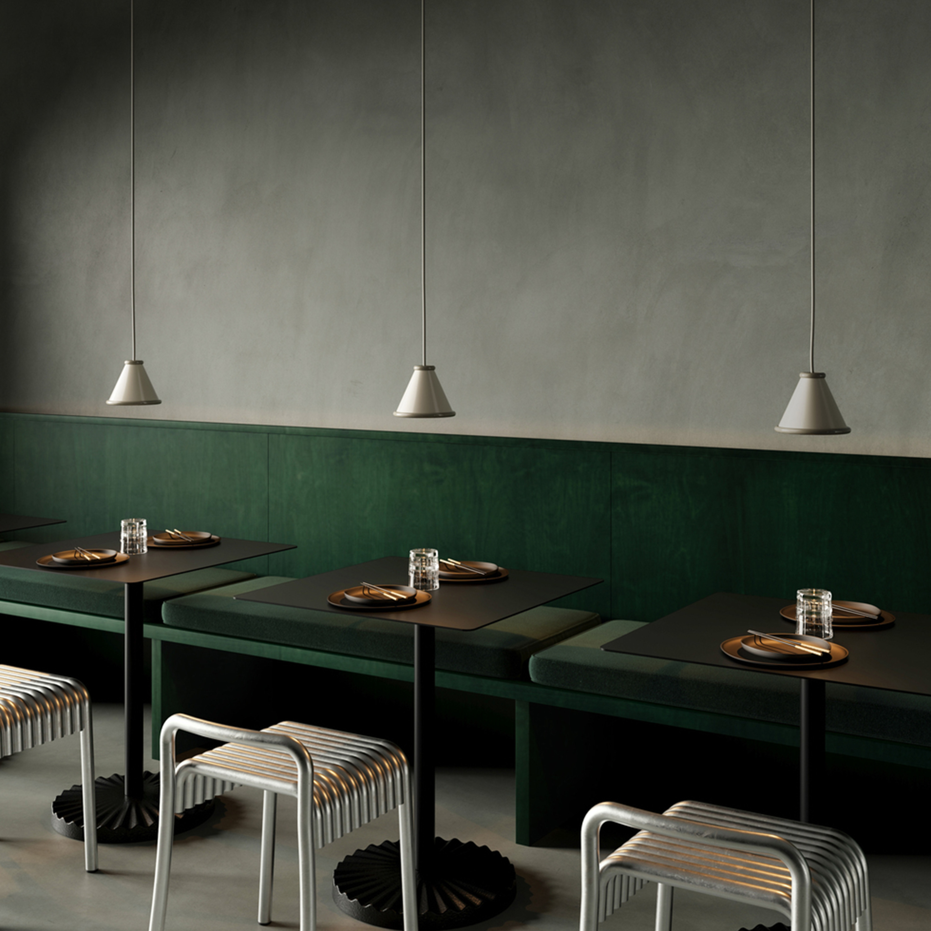 Belid Belle Kattovalaisin Pepple Grey/Moss Grey Ø15