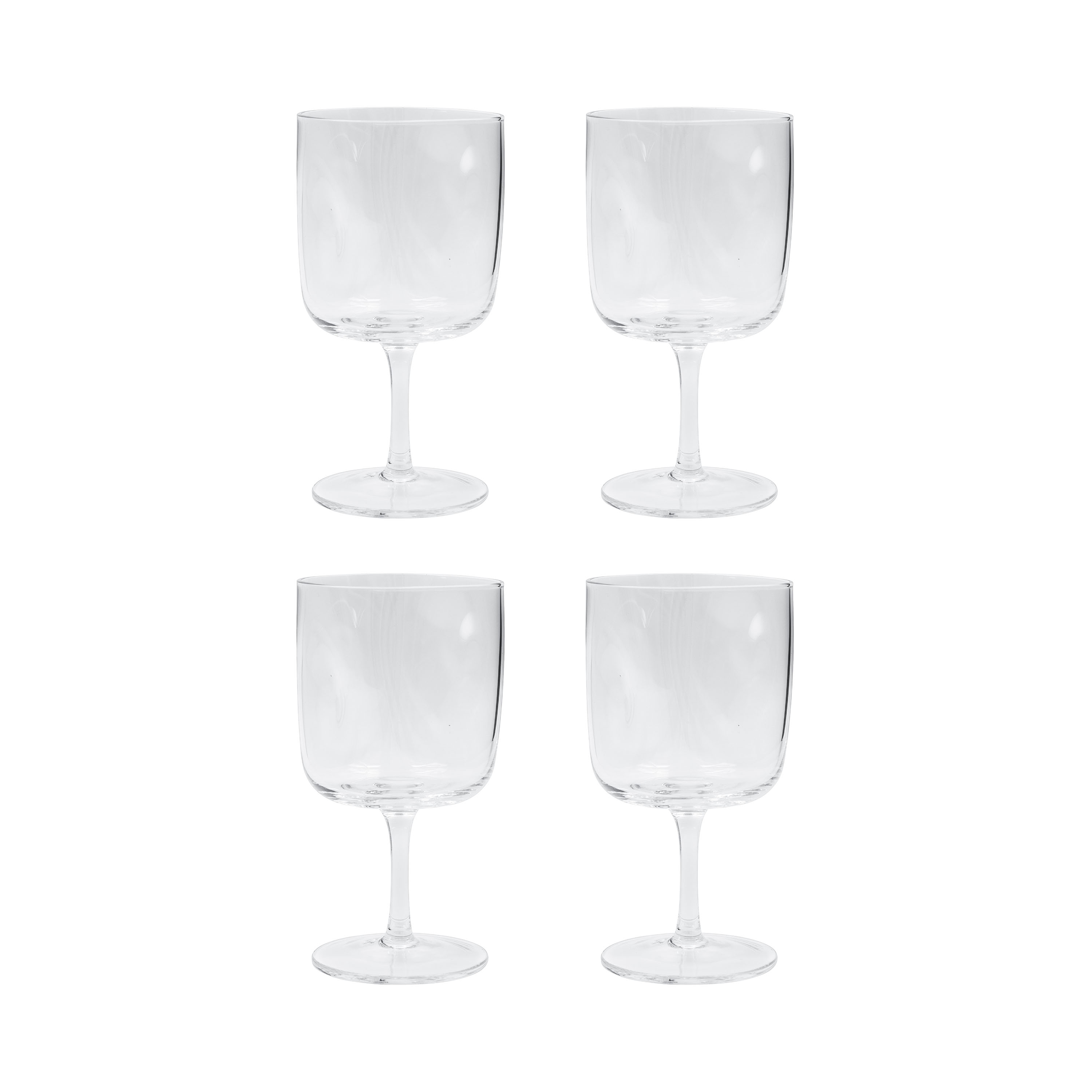 Sand Vinglass Klar 16cm 4-pack