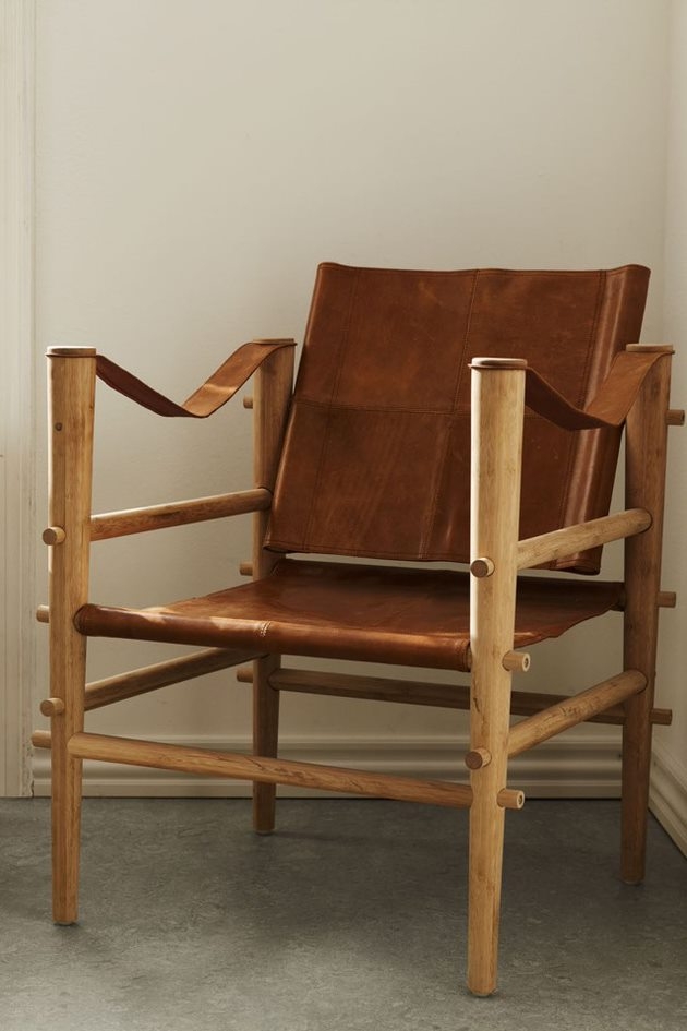 Cinas Noble Safari Loungestol Brun/Trä