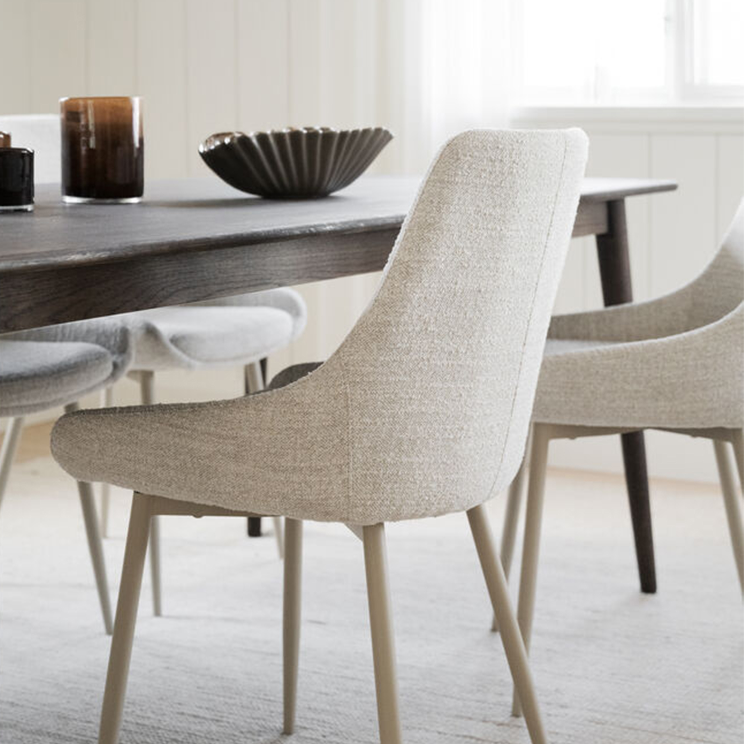 Rowico Home Sierra Matstol Ljusbeige