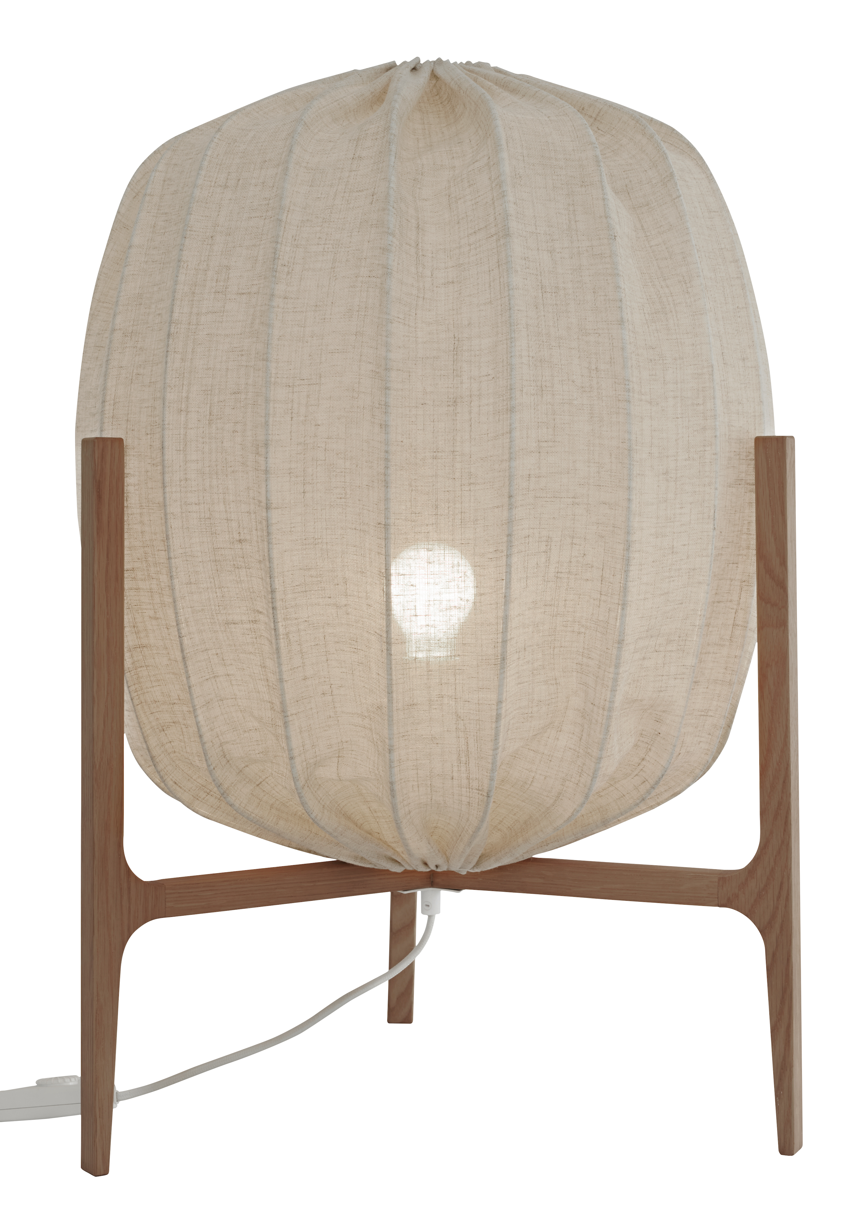 Watt &amp; Veke Prisma Golvlampa Oak/Natural 69cm