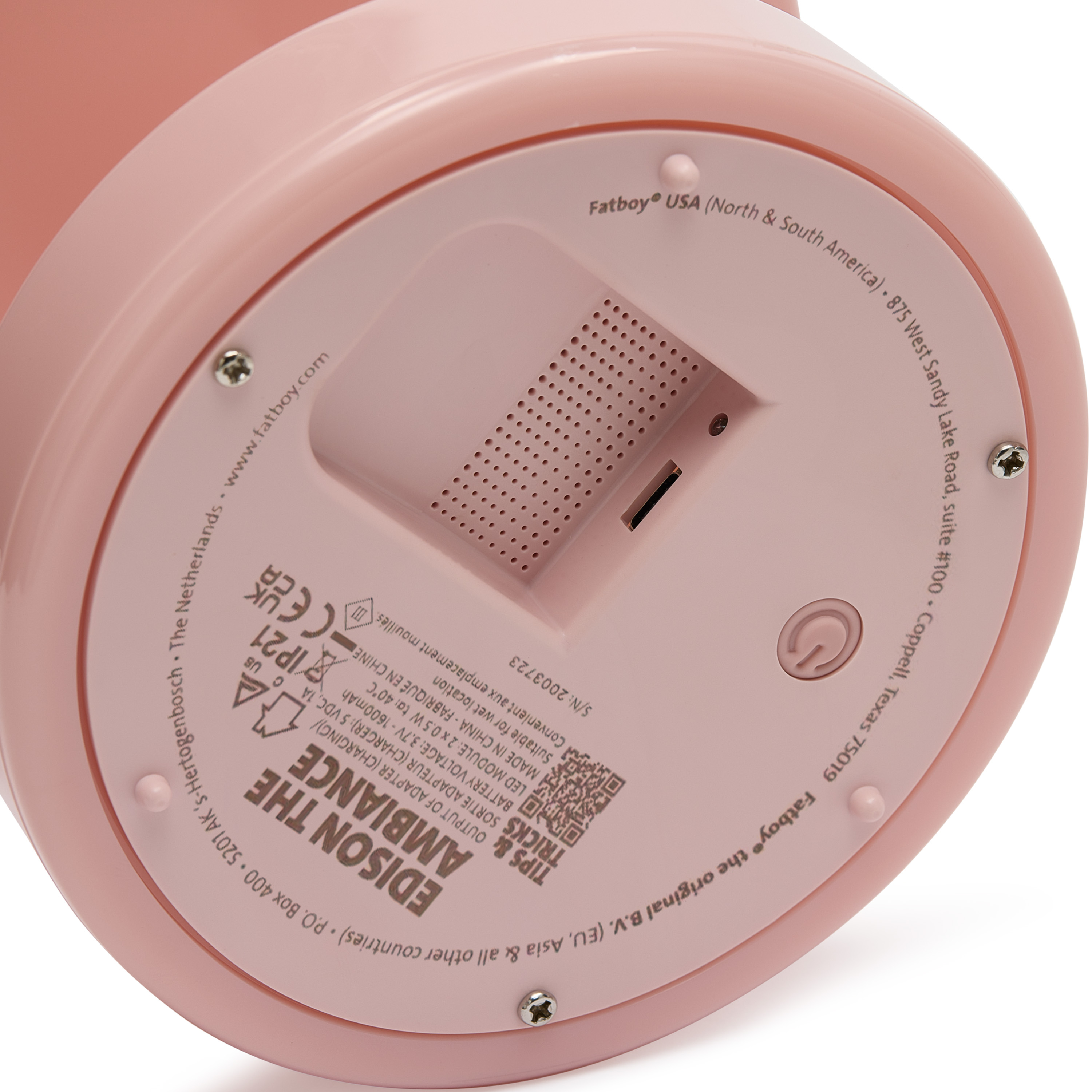 Fatboy Edison The Ambiance Bordlampe Soft Pink