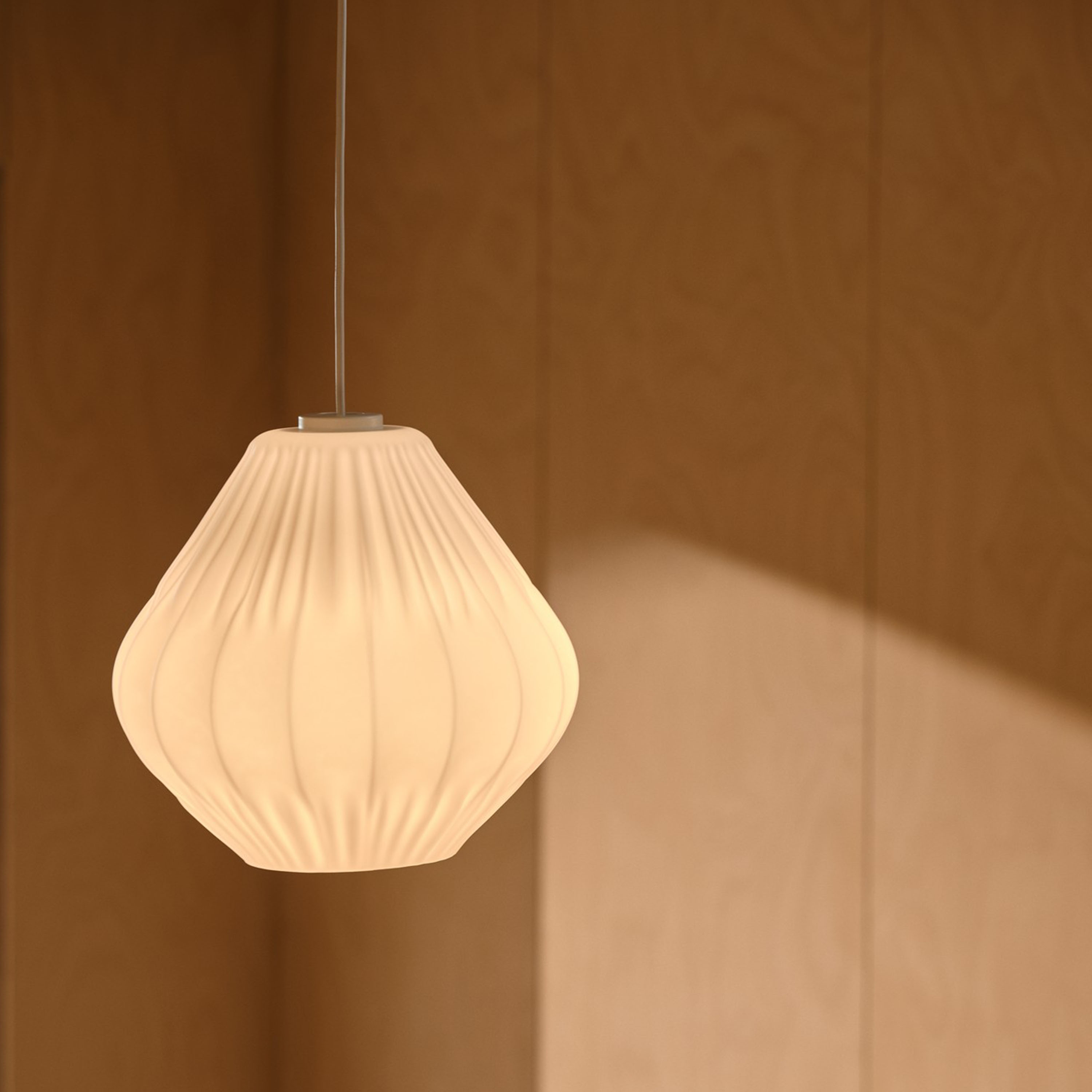 Nordlux Maluca Taklampe Opal Hvit Ø29