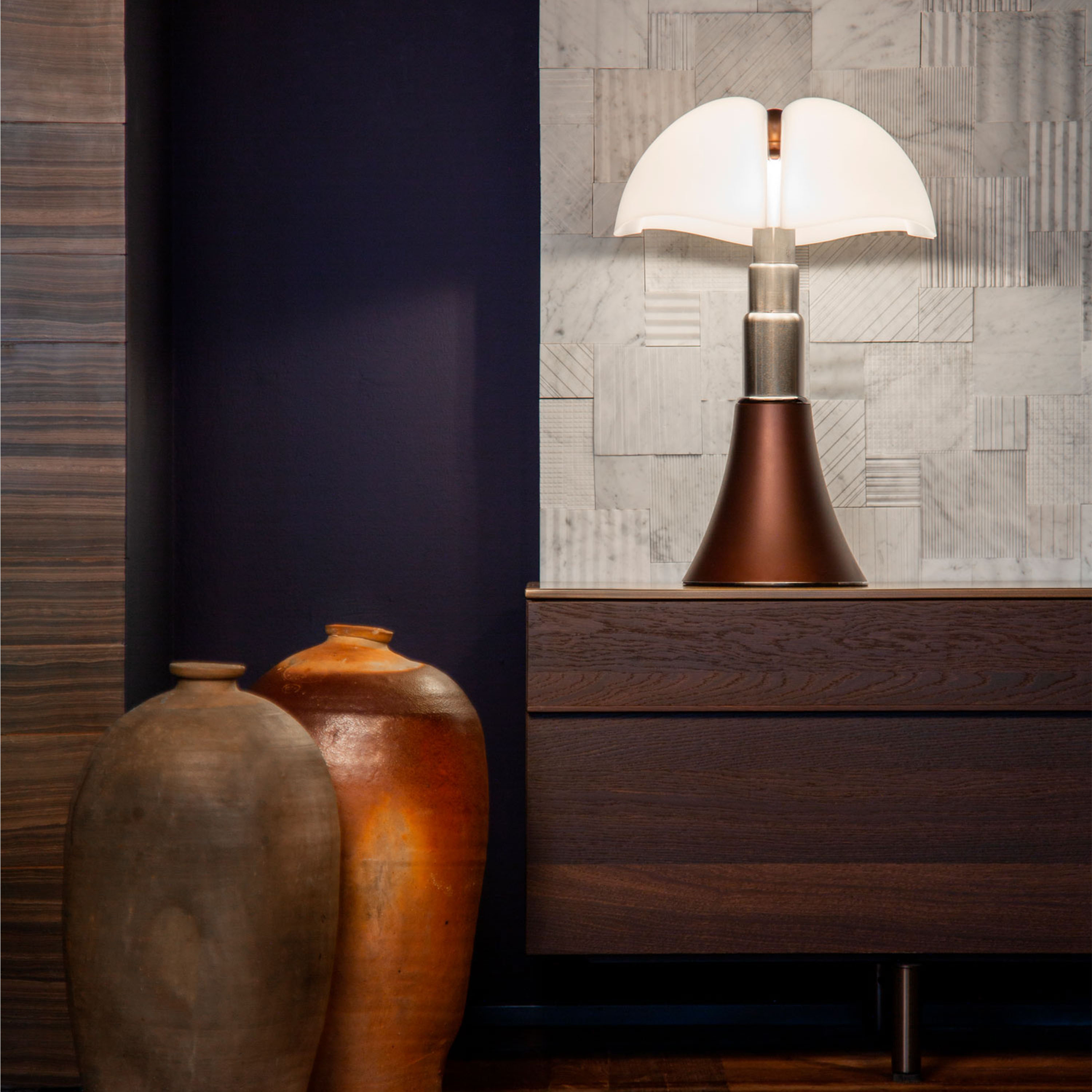 Martinelli Luce Pipistrello Bordslampa LED Bronze