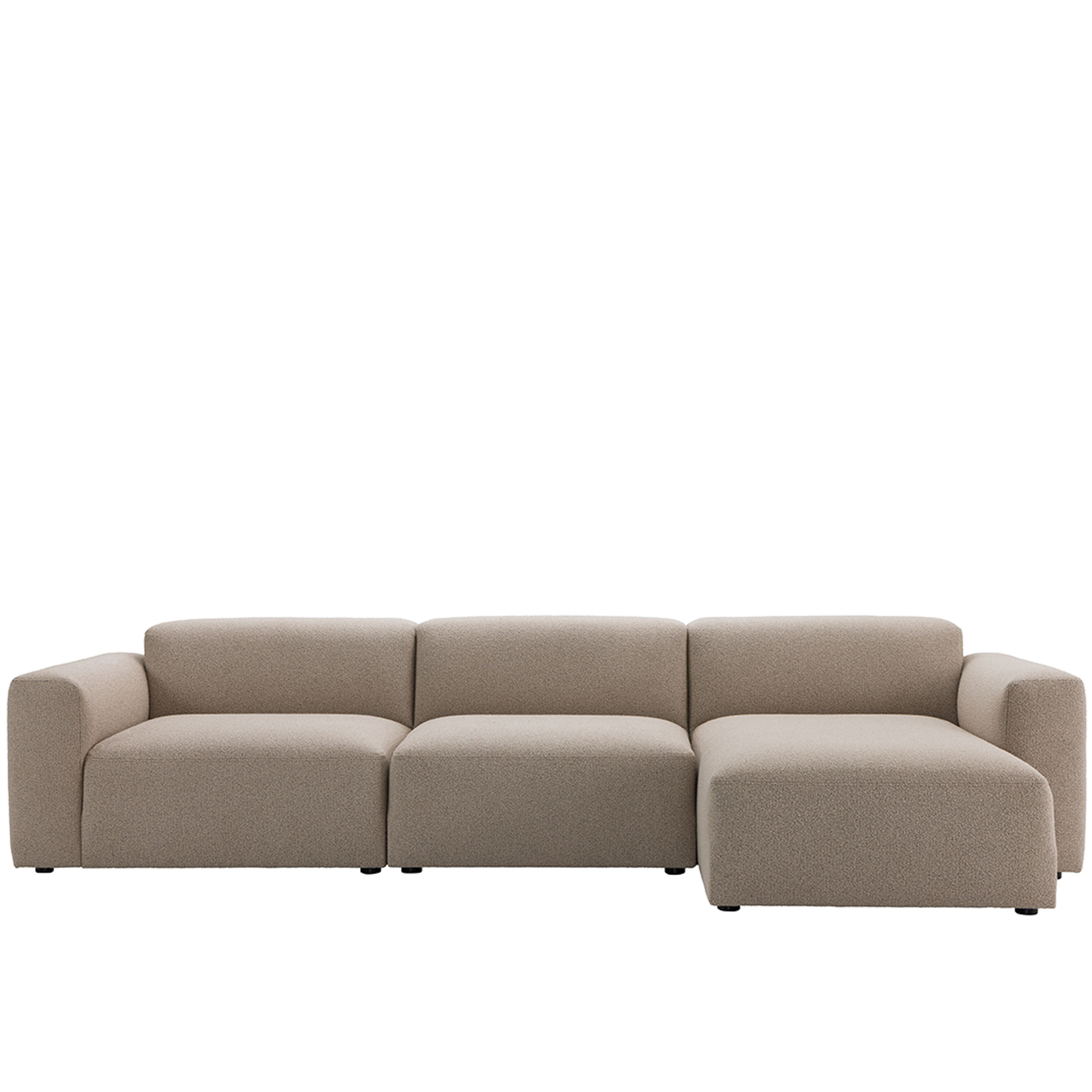 Thalia 4-seters Divansofa Høyre Light Brown 325cm