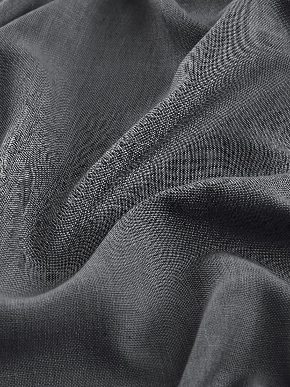 Svanefors Cecil Gardinlängd Asfalt 260cm 2-pack