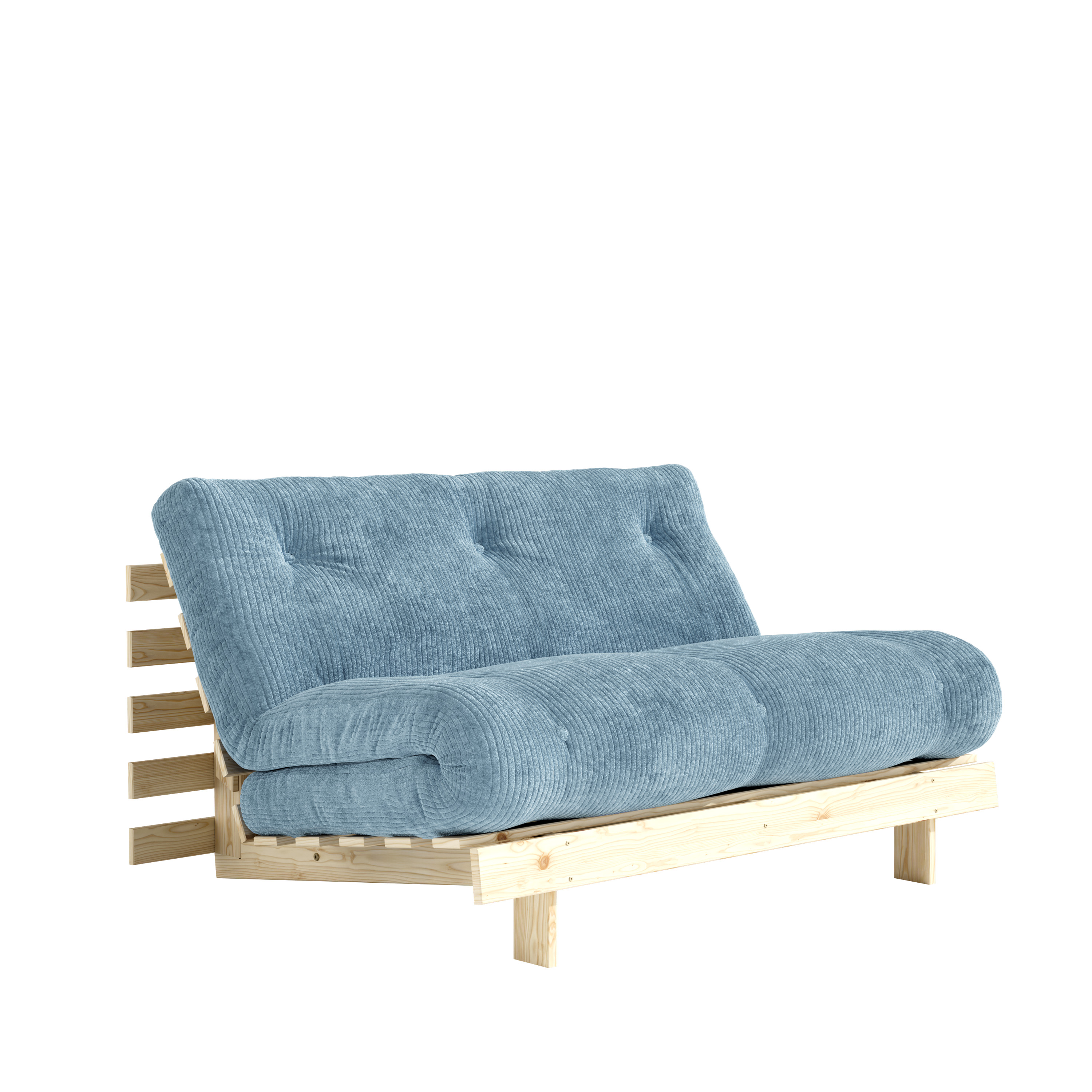 Roots Sovesofa Raw/Hazy Blue 140cm