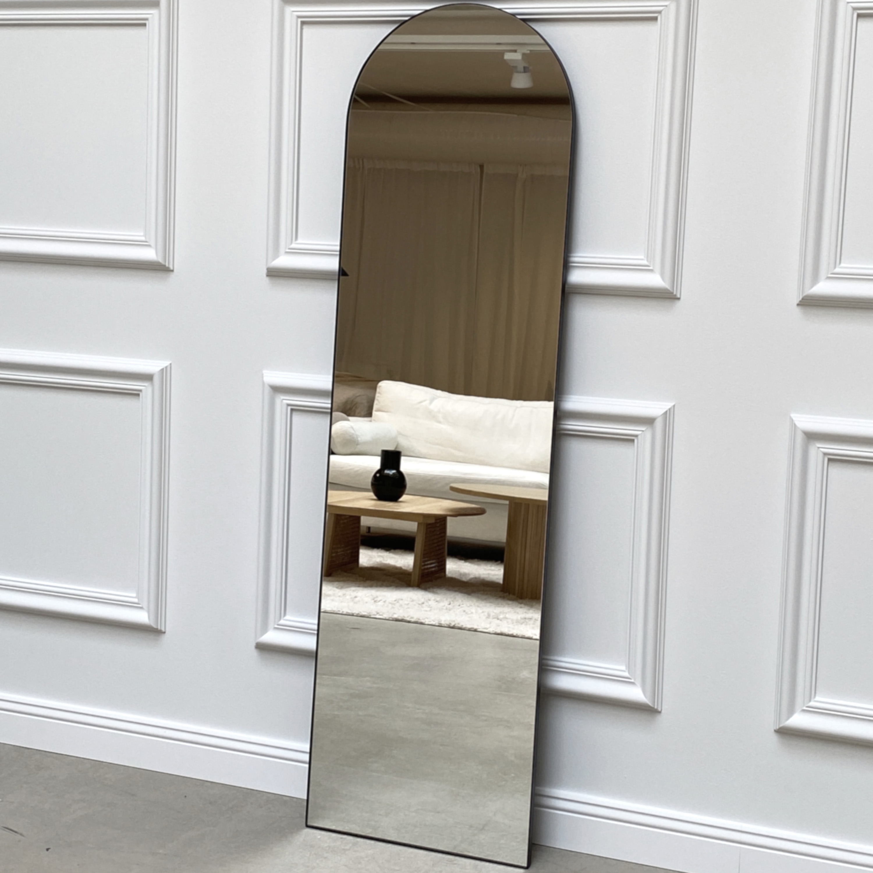 Arco Spegel Svart 40x140