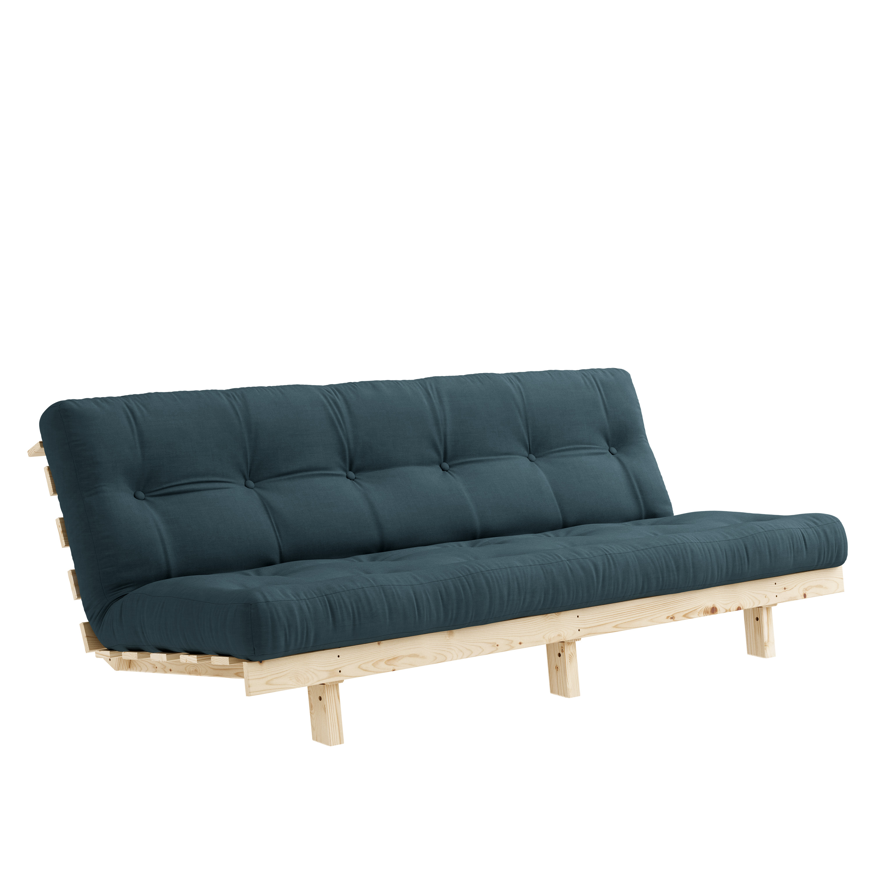 Lean Raw Sovesofa Petrol Blue 130x200
