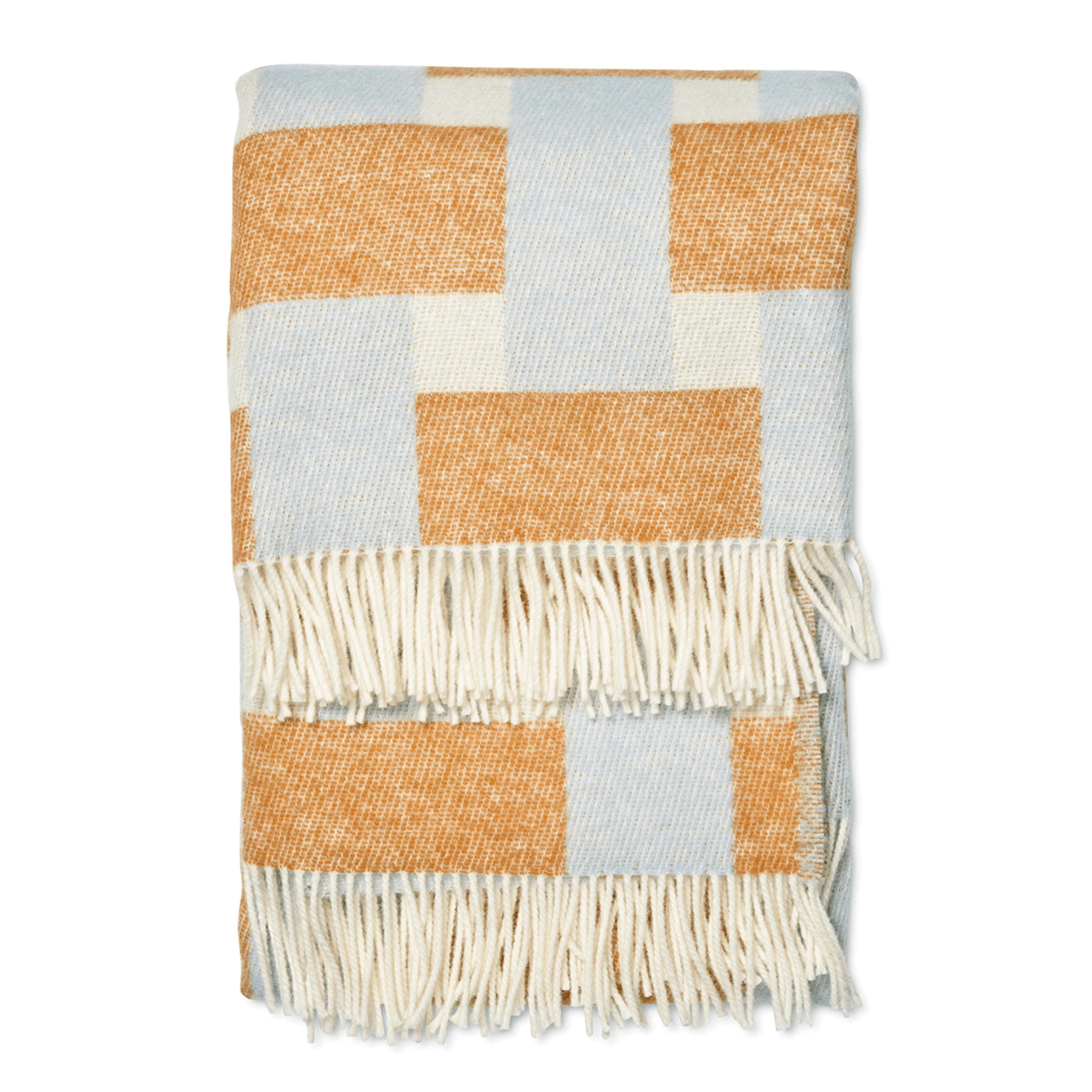 Weave Ullpläd Terracotta