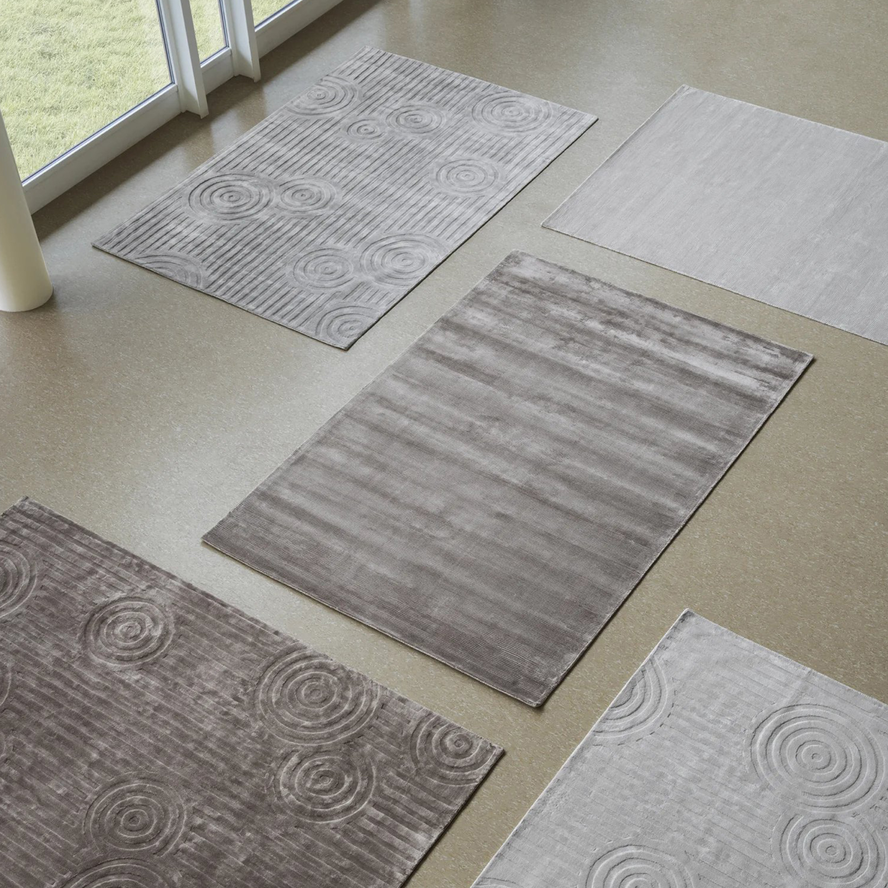 Blomus Uzu Matto Zinc 140x200