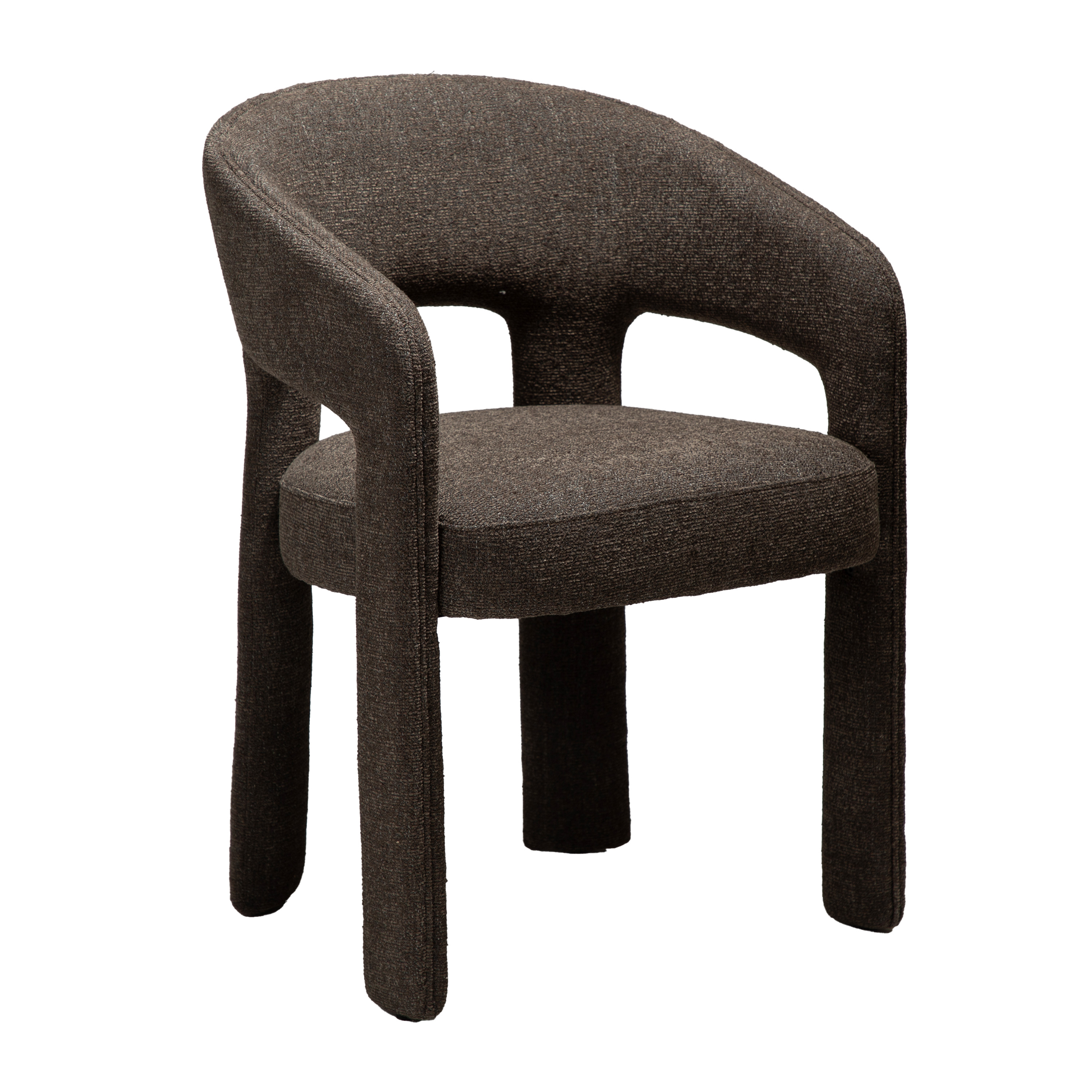 Splendor Karmstol Major Brown Bouclé