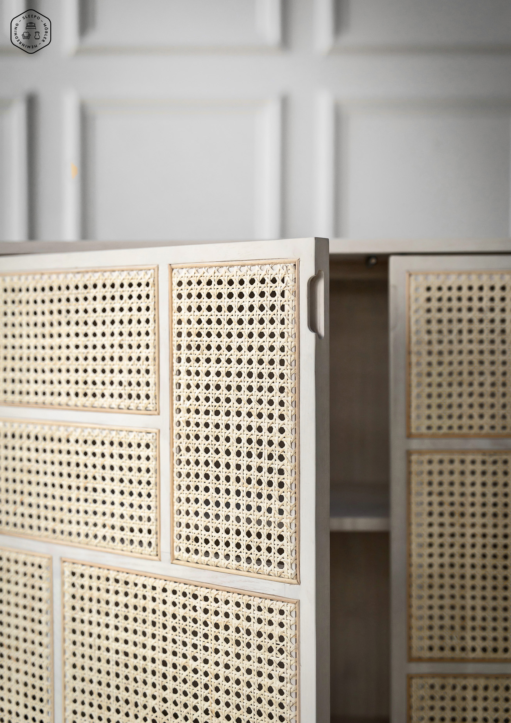 Design House Stockholm Air Sideboard Low White Grey 180cm