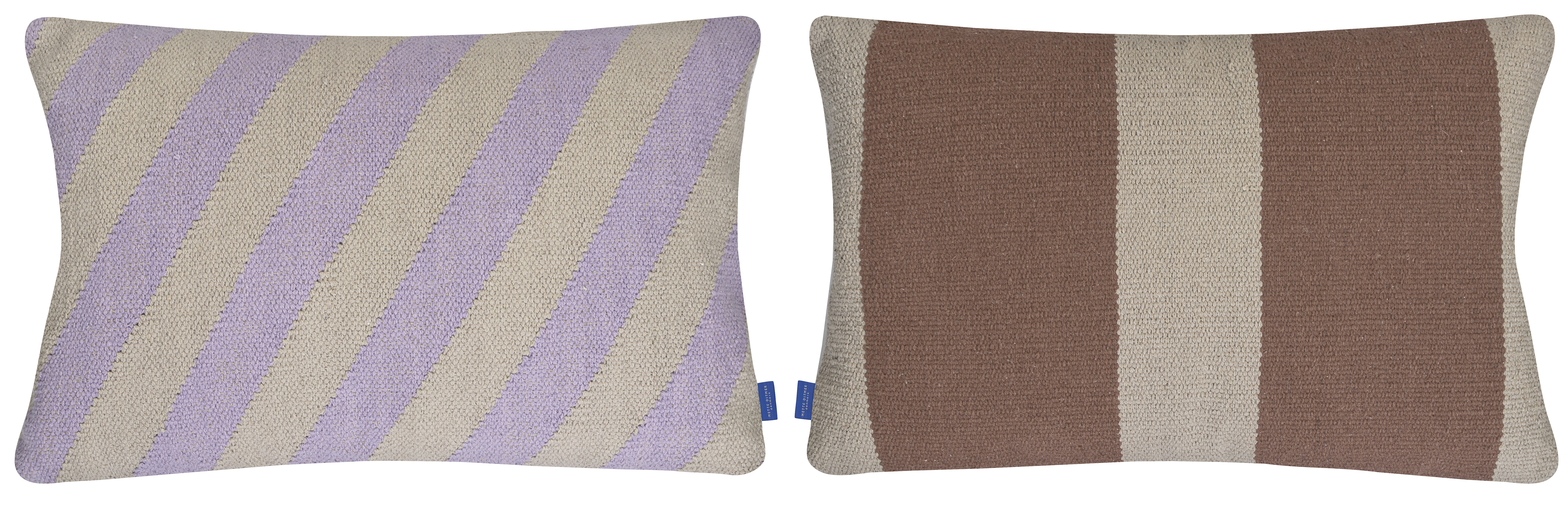 Mette Ditmer Across Kelim Kuddfodral Light Lilac 40x60