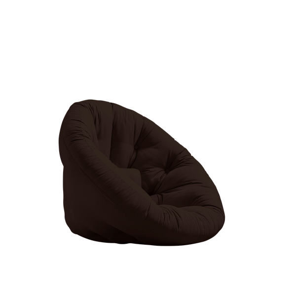Karup Design - Nido Loungepuff Brown - Brun  - Puffer