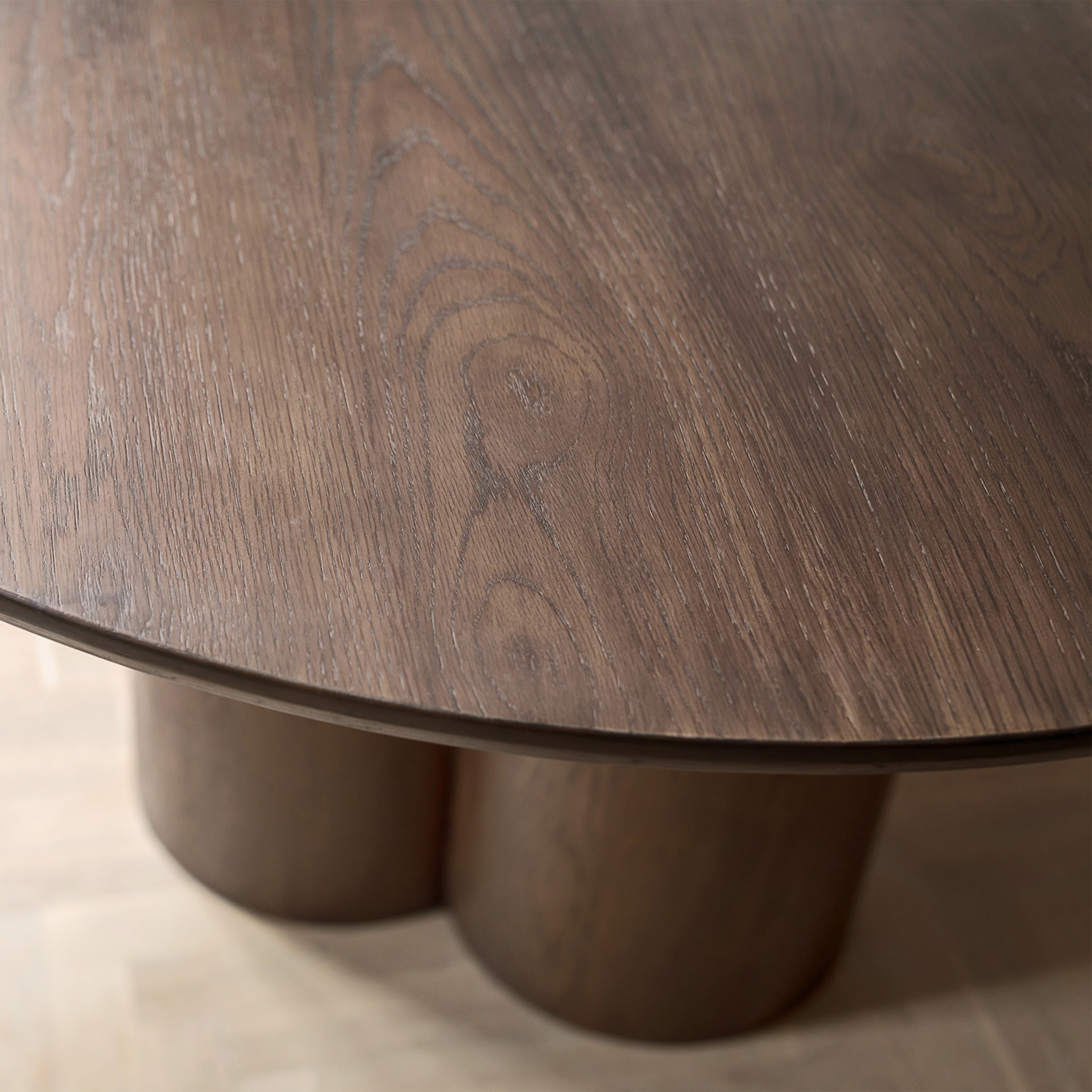 Sleepo Collection Laura Matbord Brunbetsad Ek Ø130