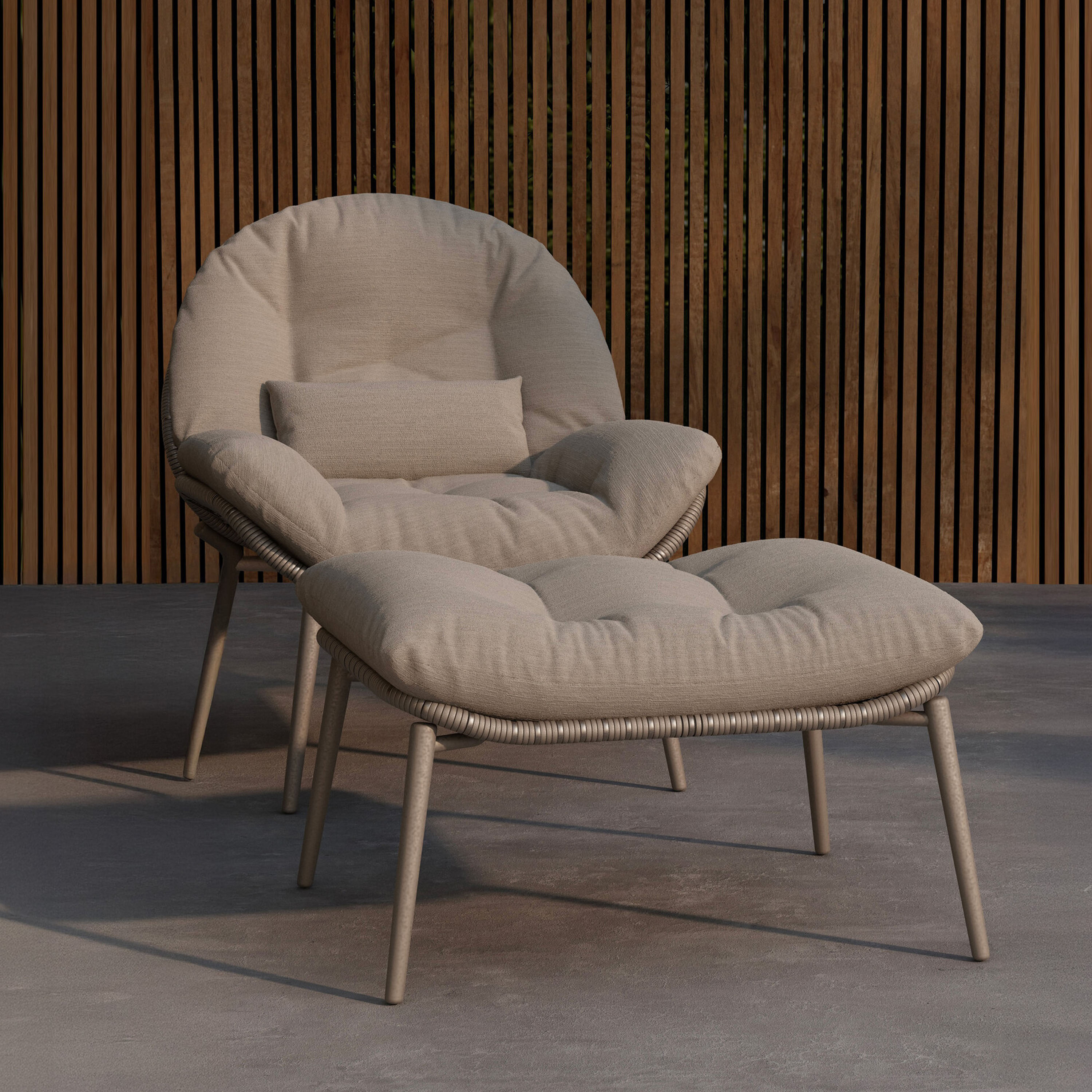 Venture Home Cala Loungestol Beige