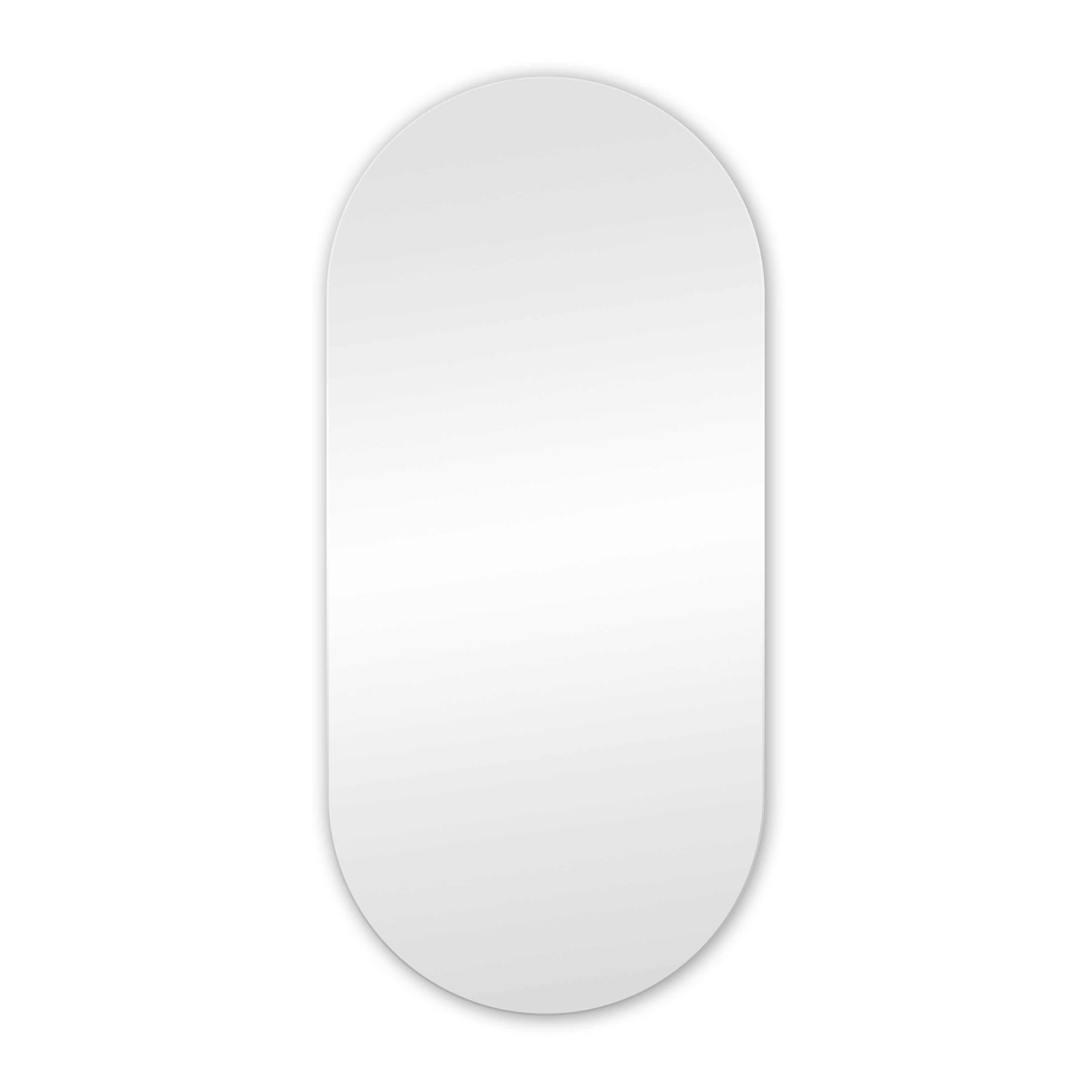 Santorini ovalt speil 150x70