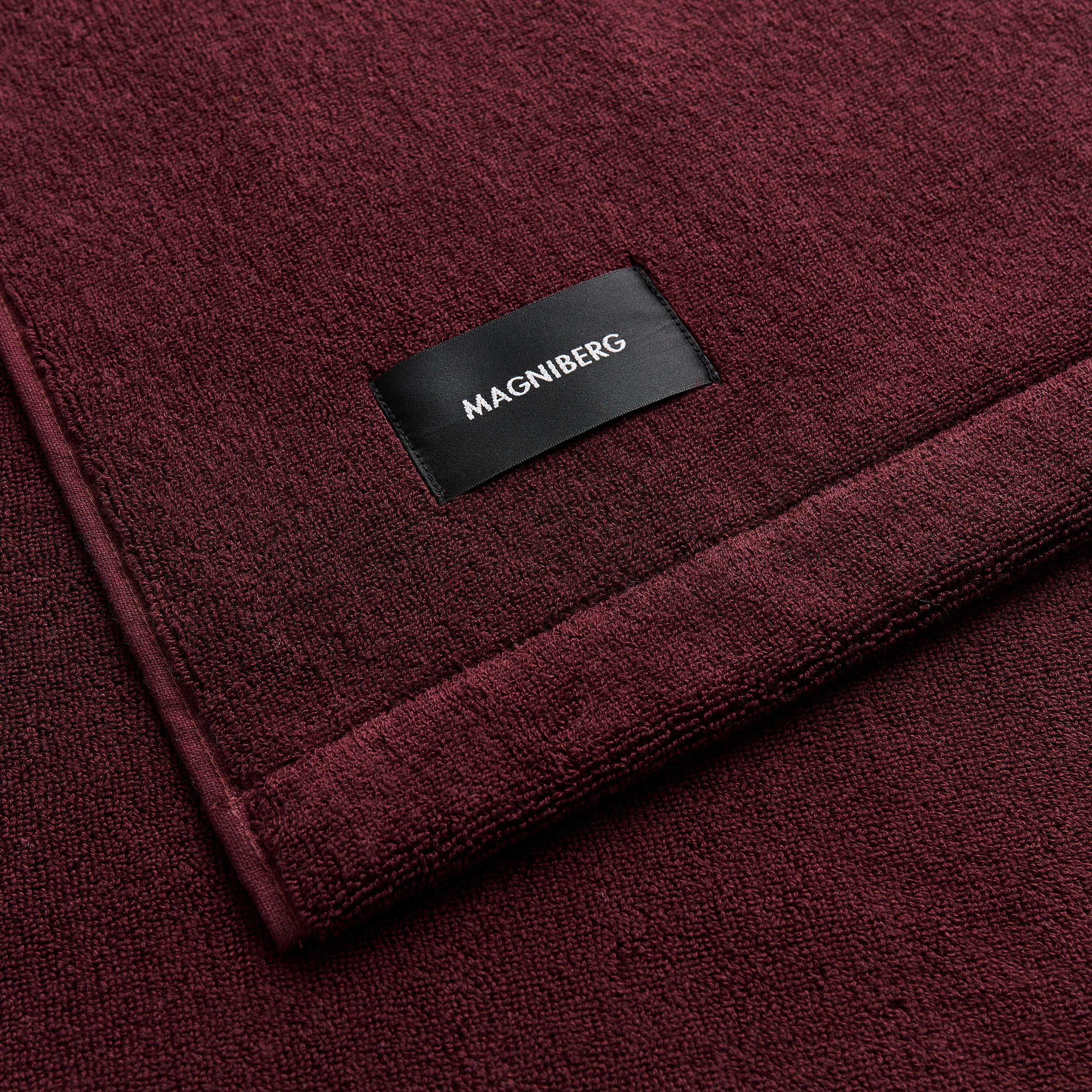 Magniberg Gelato Håndkle Cherry Brown 100x180