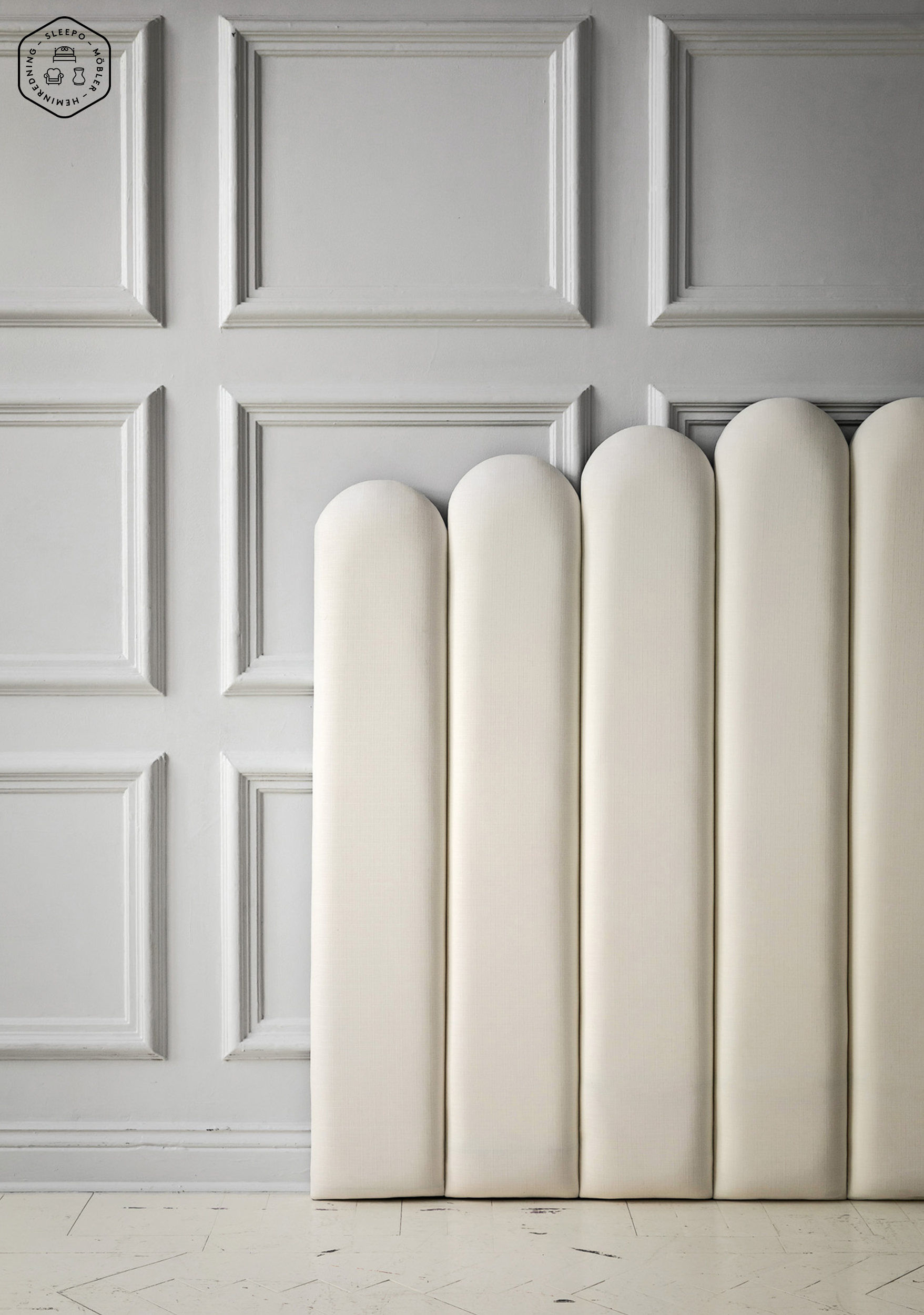 Sleepo Collection Art Sänggavel Vit 160cm