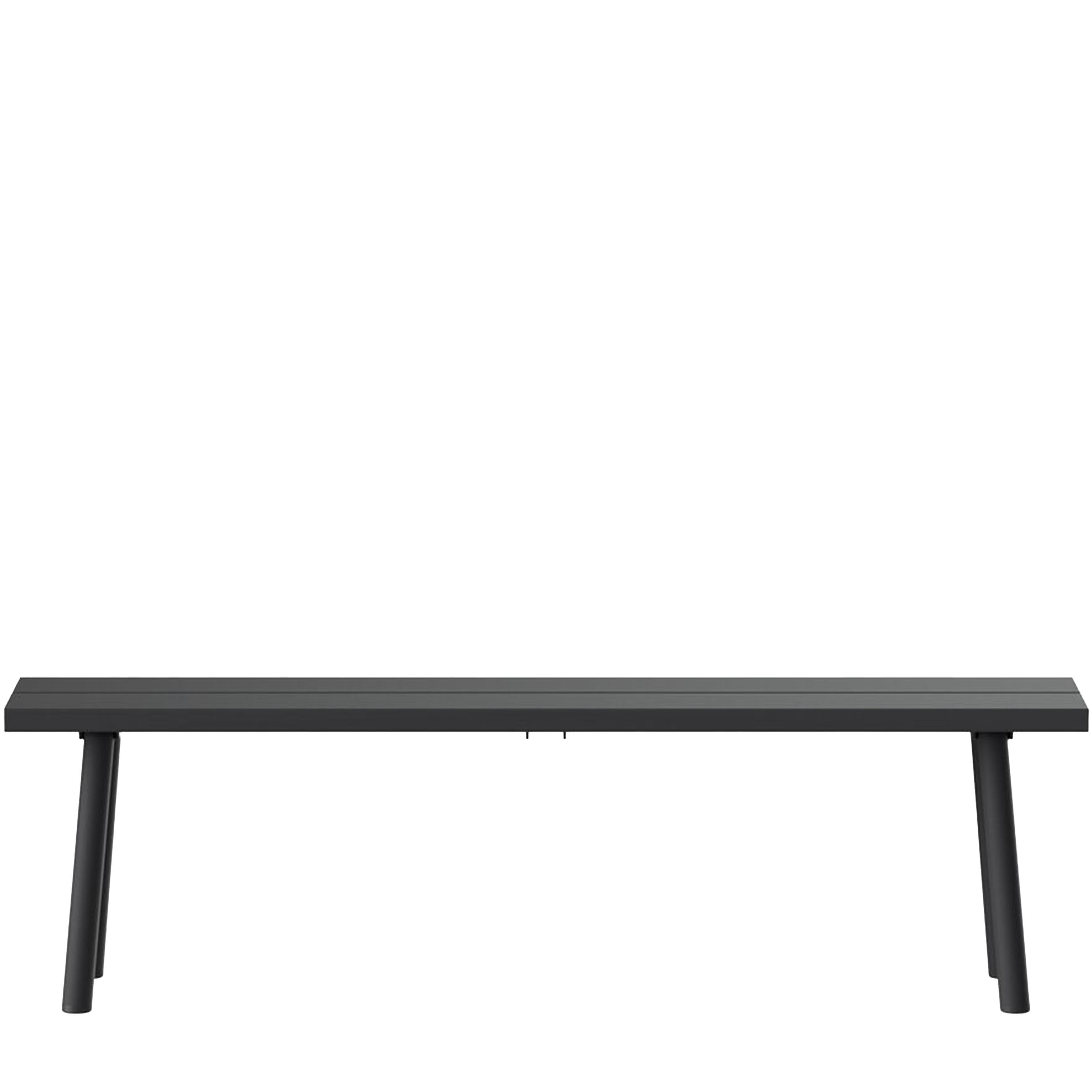Fred's Bank Anthracite 160cm