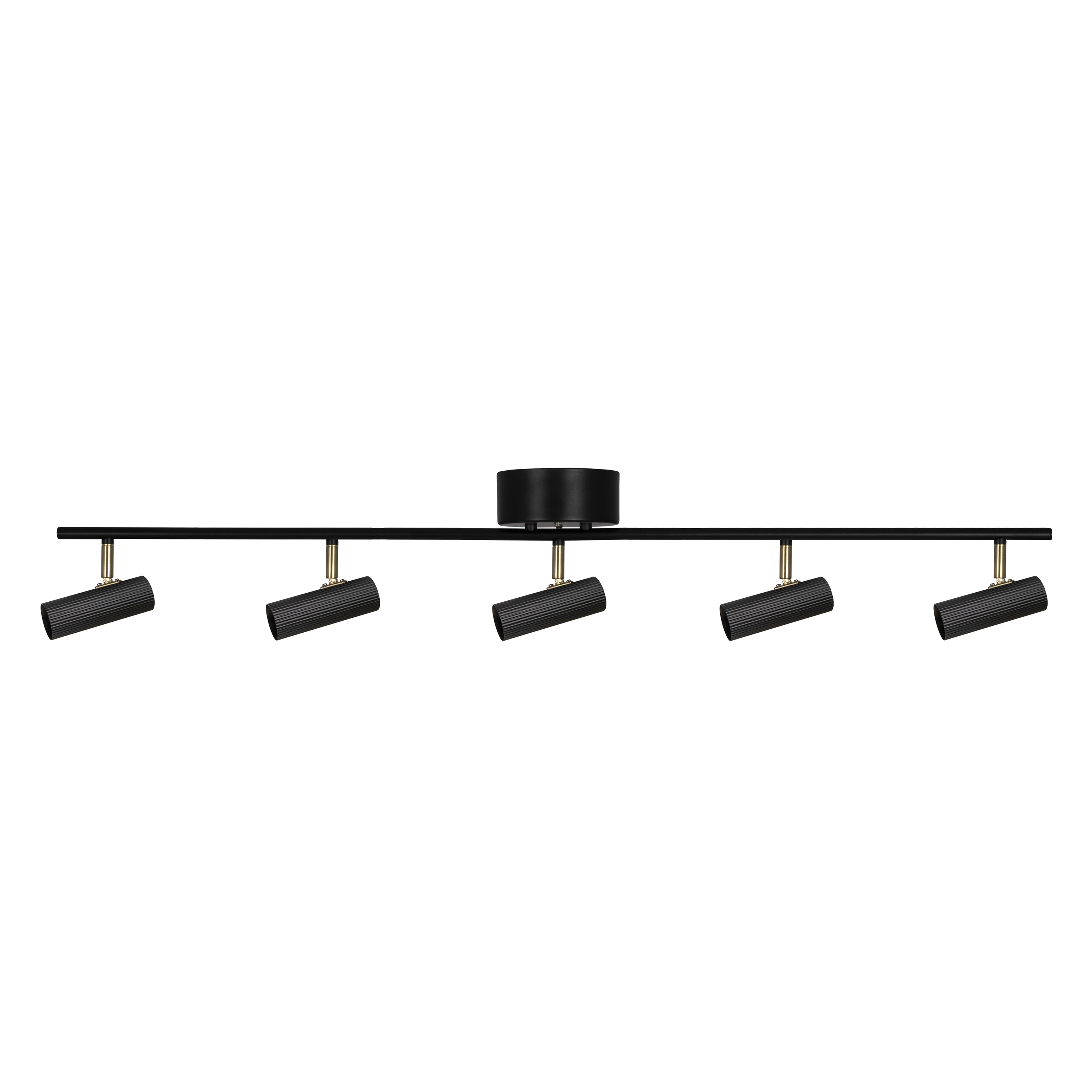Globen Lighting - Hubble 5 Spotlight Svart