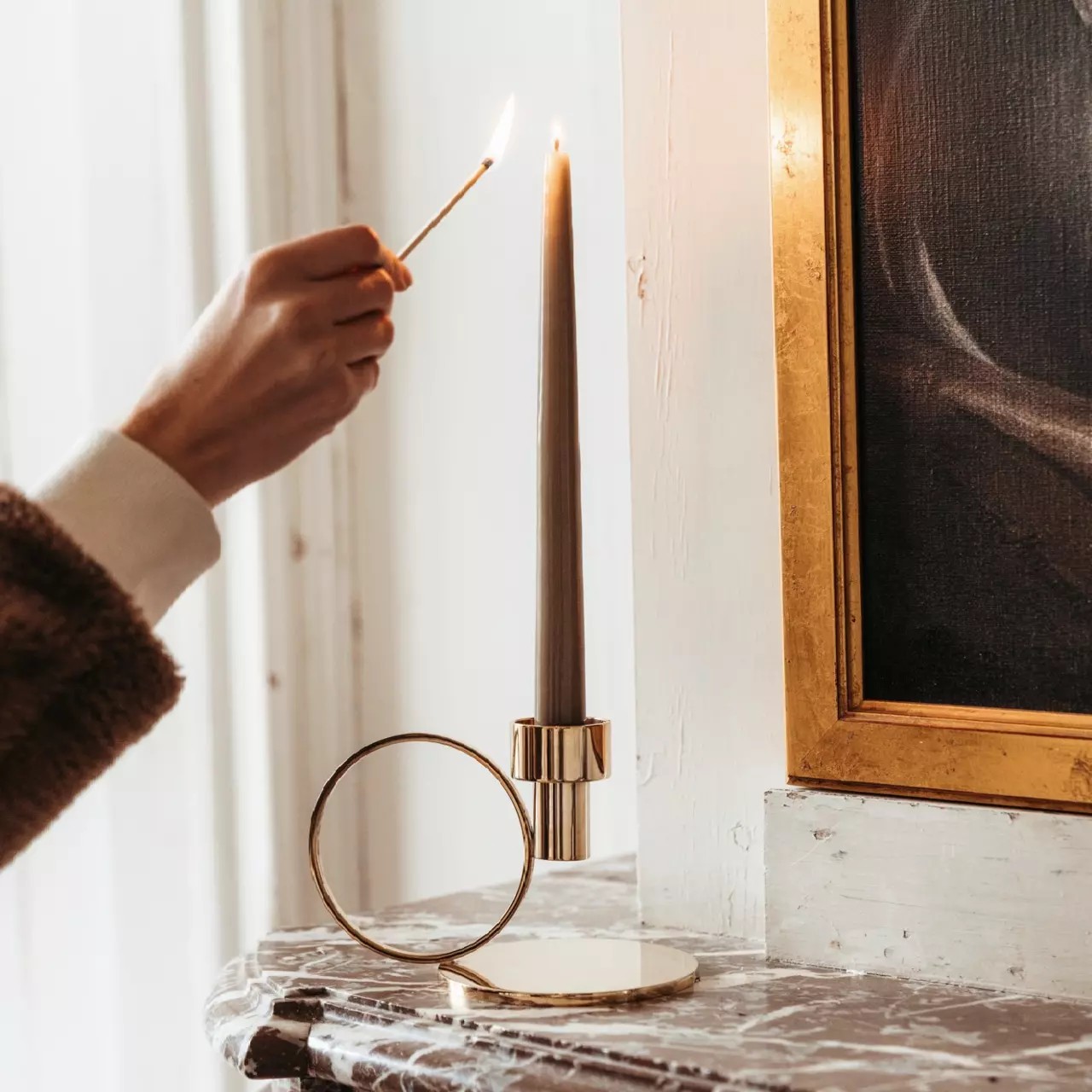 Hilke Collection Insieme Ljusstake Guld