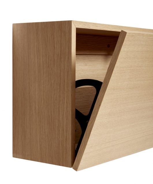 Hübsch Collect Skoskåp FSC Ek 100x40cm