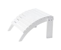 Adirondack Fotpall White