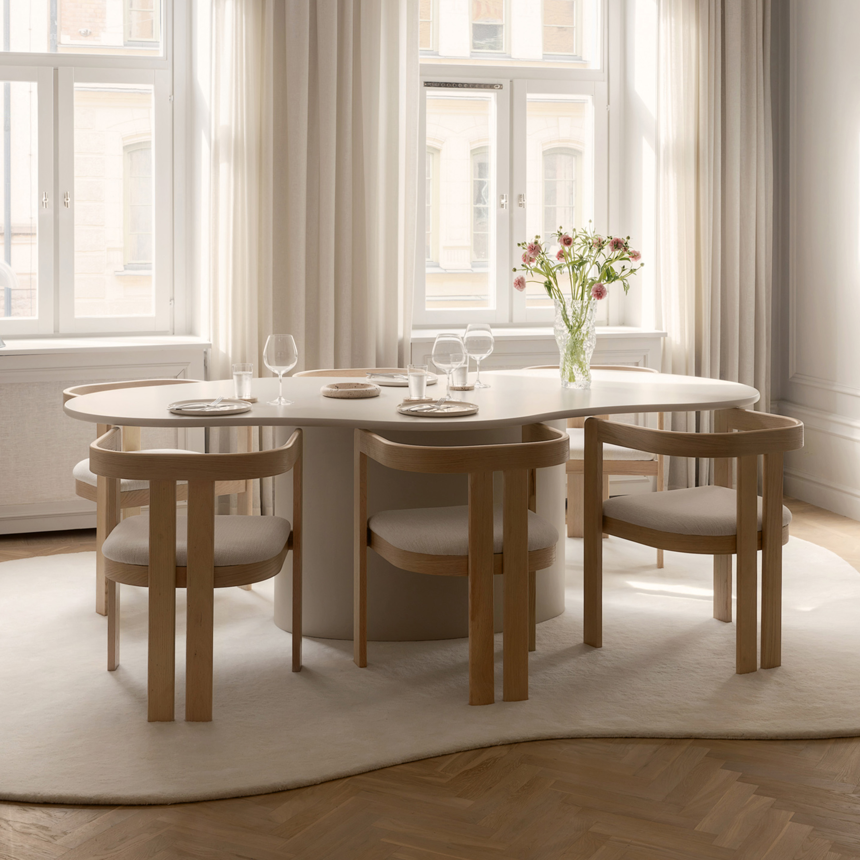 Sleepo Collection Callum Karmstol Vitoljad/Vit